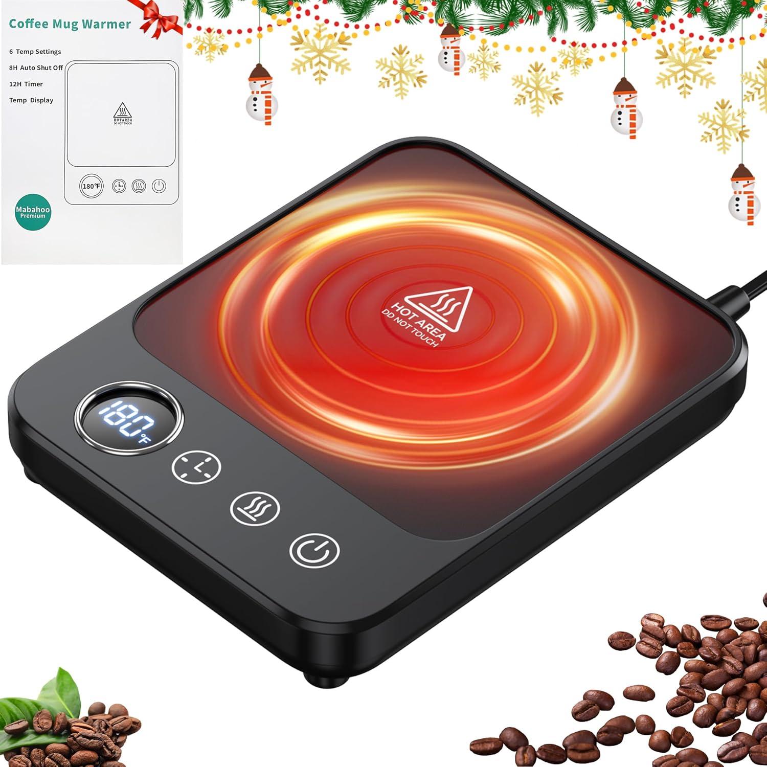 Calentador de Tazas Eléctrico Mabahoo 36W 6 Temperaturas