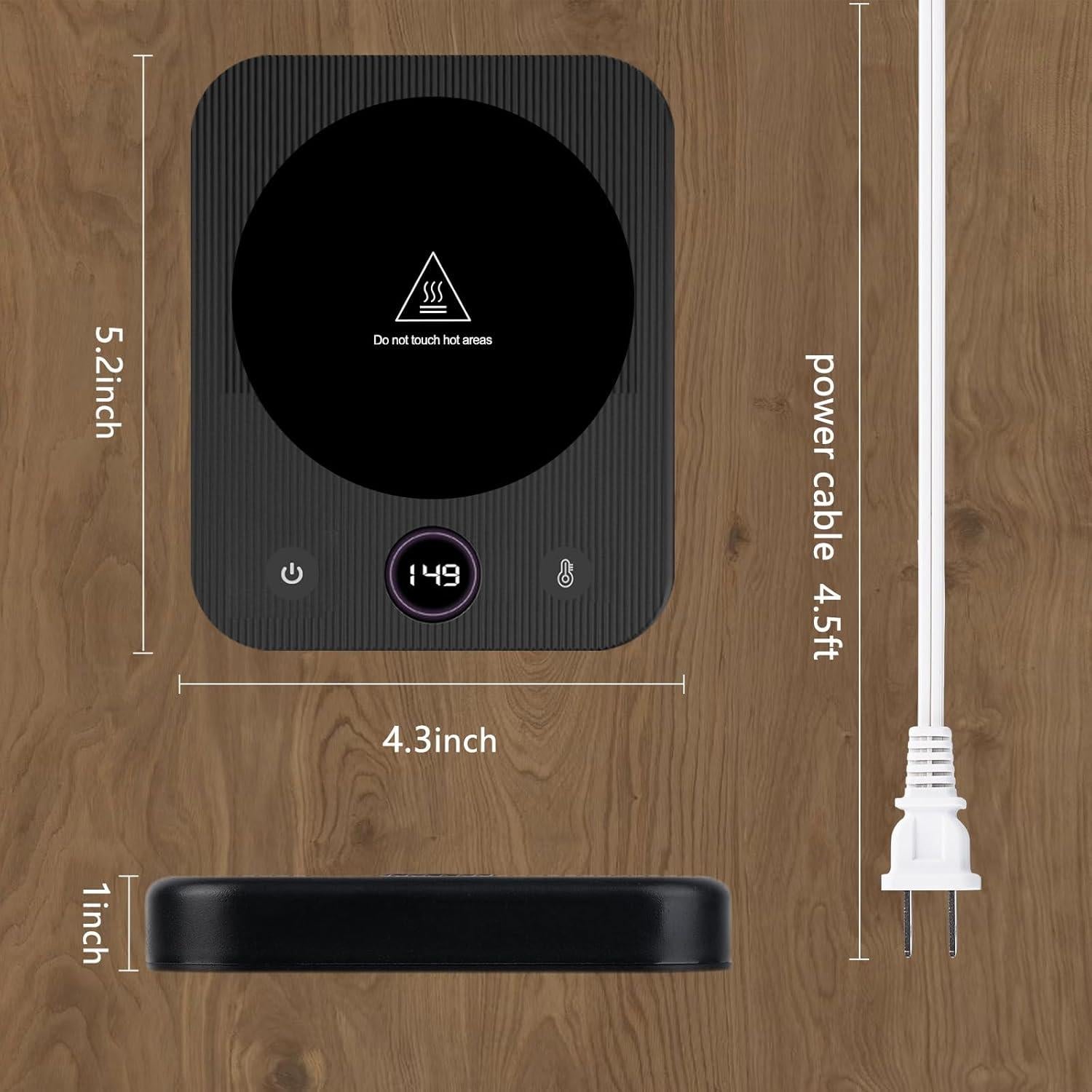 Calentador de Tazas Eléctrico JEKABA Yoi-NBD 3 Temperaturas