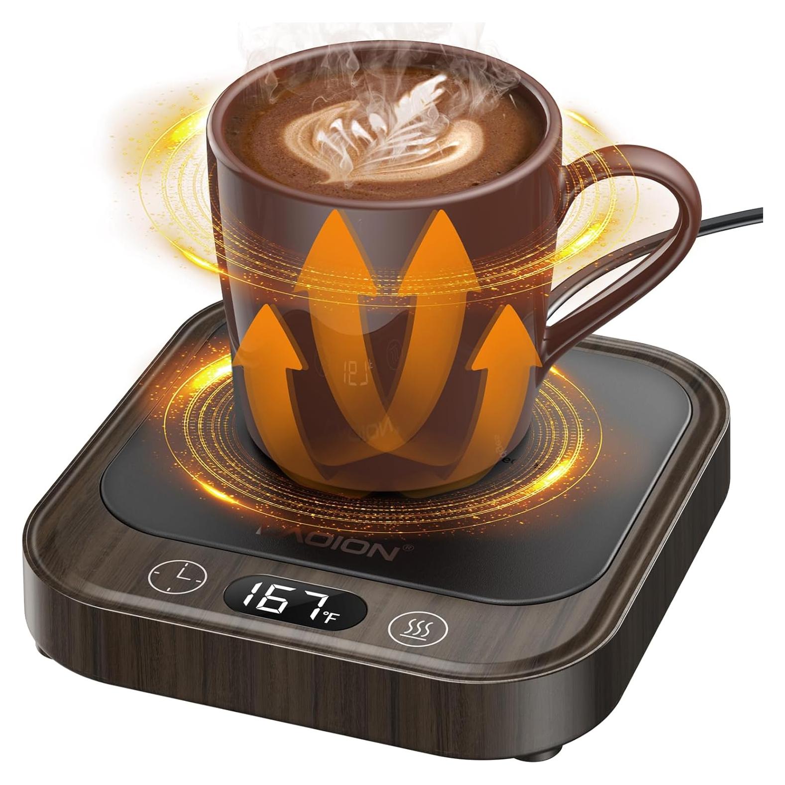 Calentador de Tazas LAOION 40W con Apagado Automático y 4 Temperaturas