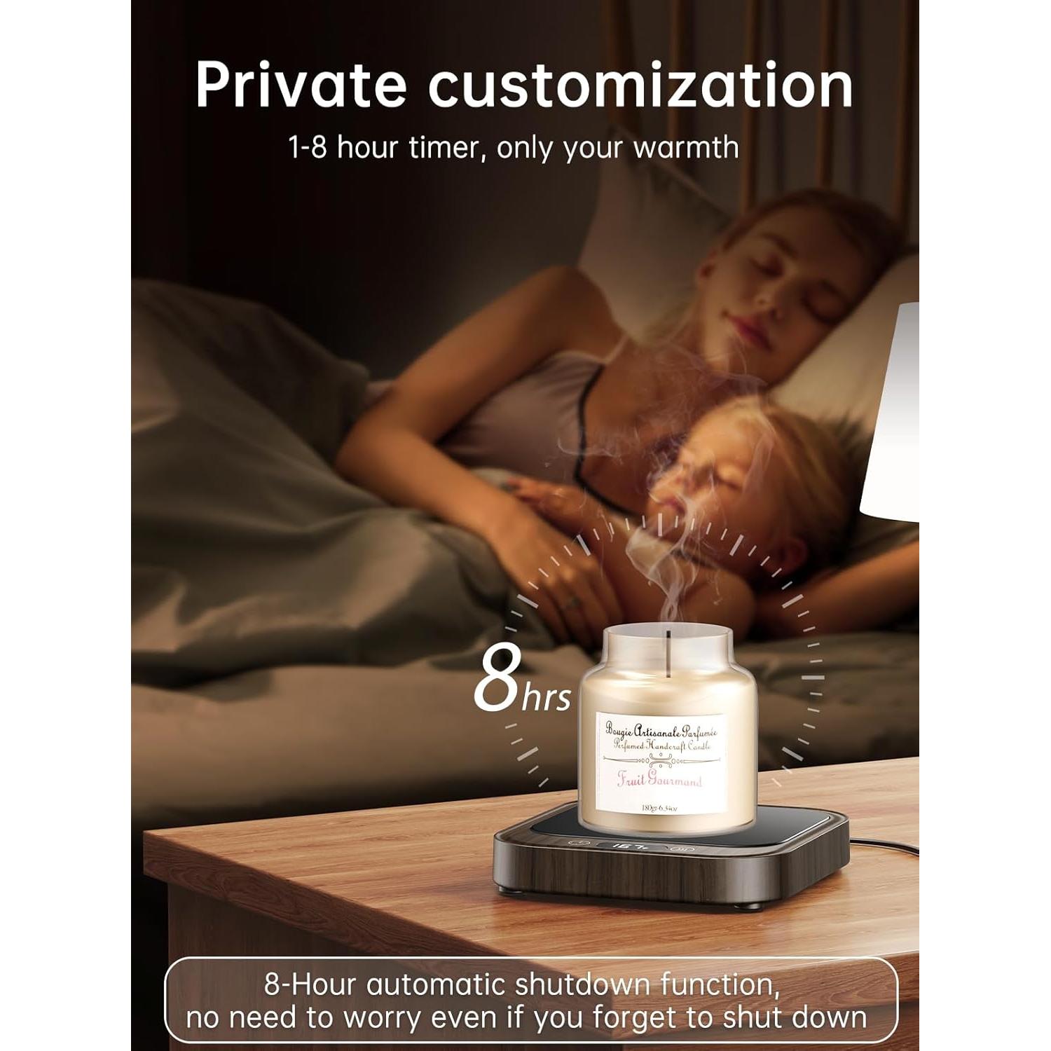 Calentador de Tazas LAOION 40W con Apagado Automático y 4 Temperaturas