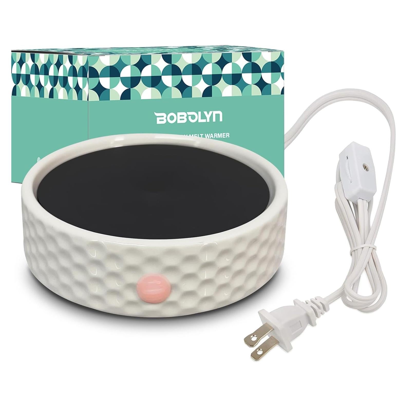 Placa Calentadora de Velas Eléctrica Bobolyn 14.5x14.5cm