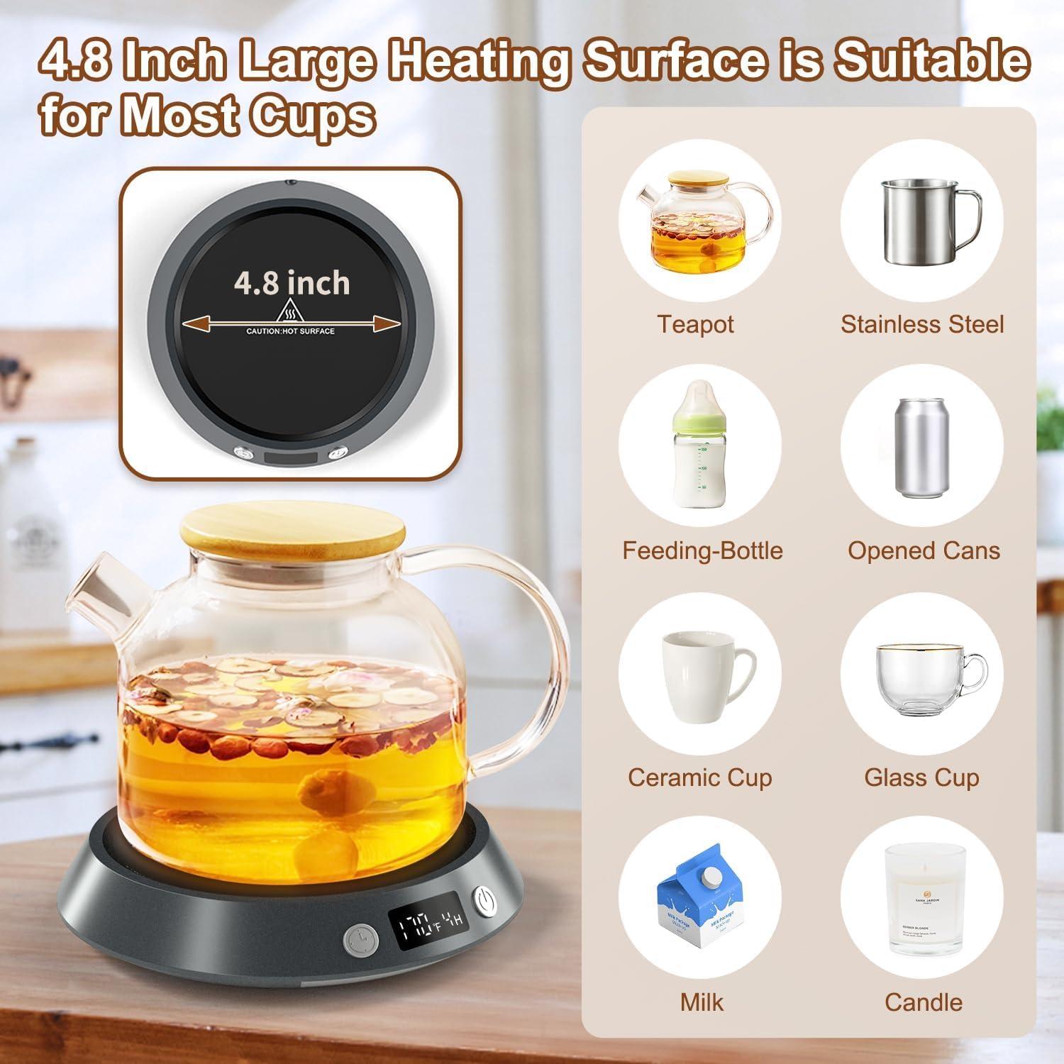 Calentador de Tazas CEROBEAR DS1213-S con Apagado Automático