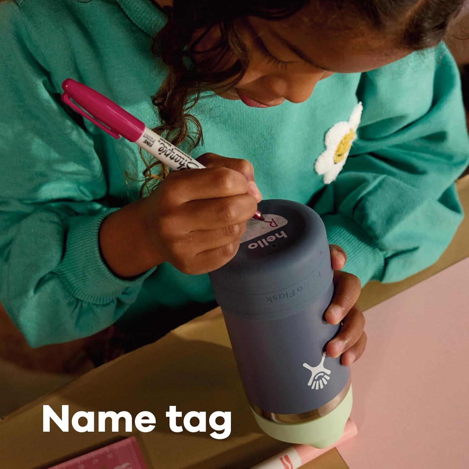 Botella de Agua Hydro Flask Kids 18 Oz Acero Inoxidable Coco