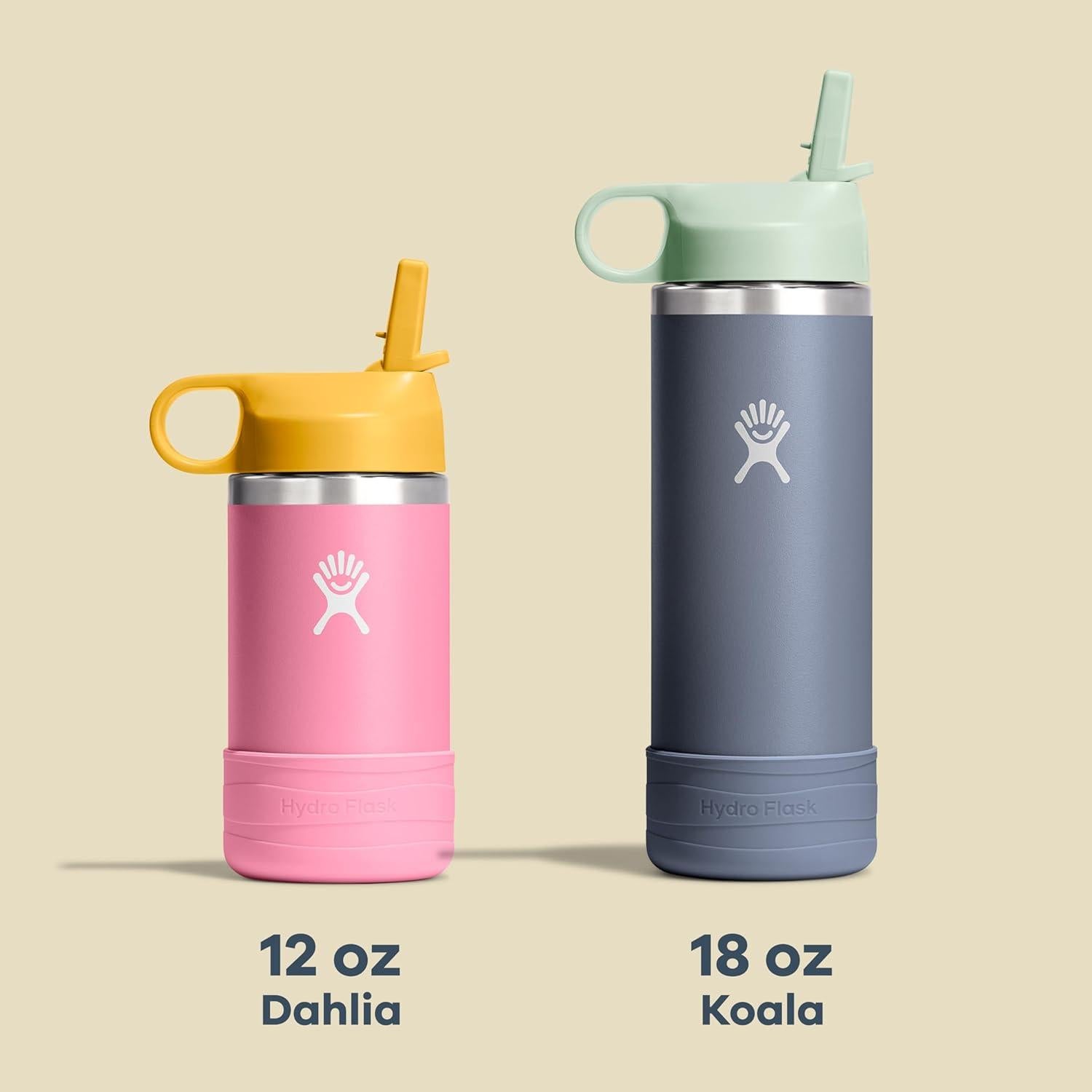 Botella de Agua Hydro Flask Kids 18 Oz Acero Inoxidable Coco