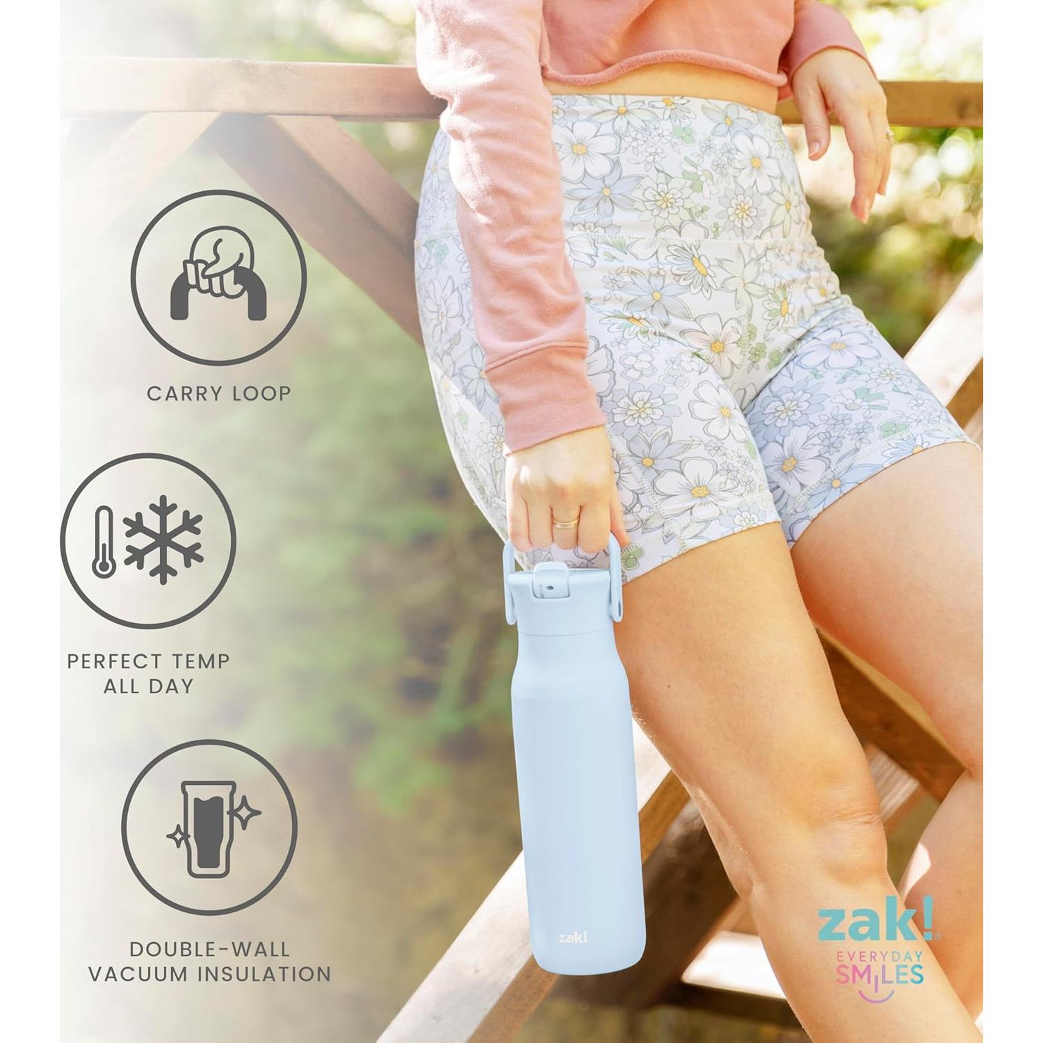 Botella de Agua Zak Designs 32oz Minnie Mouse Acero Inoxidable