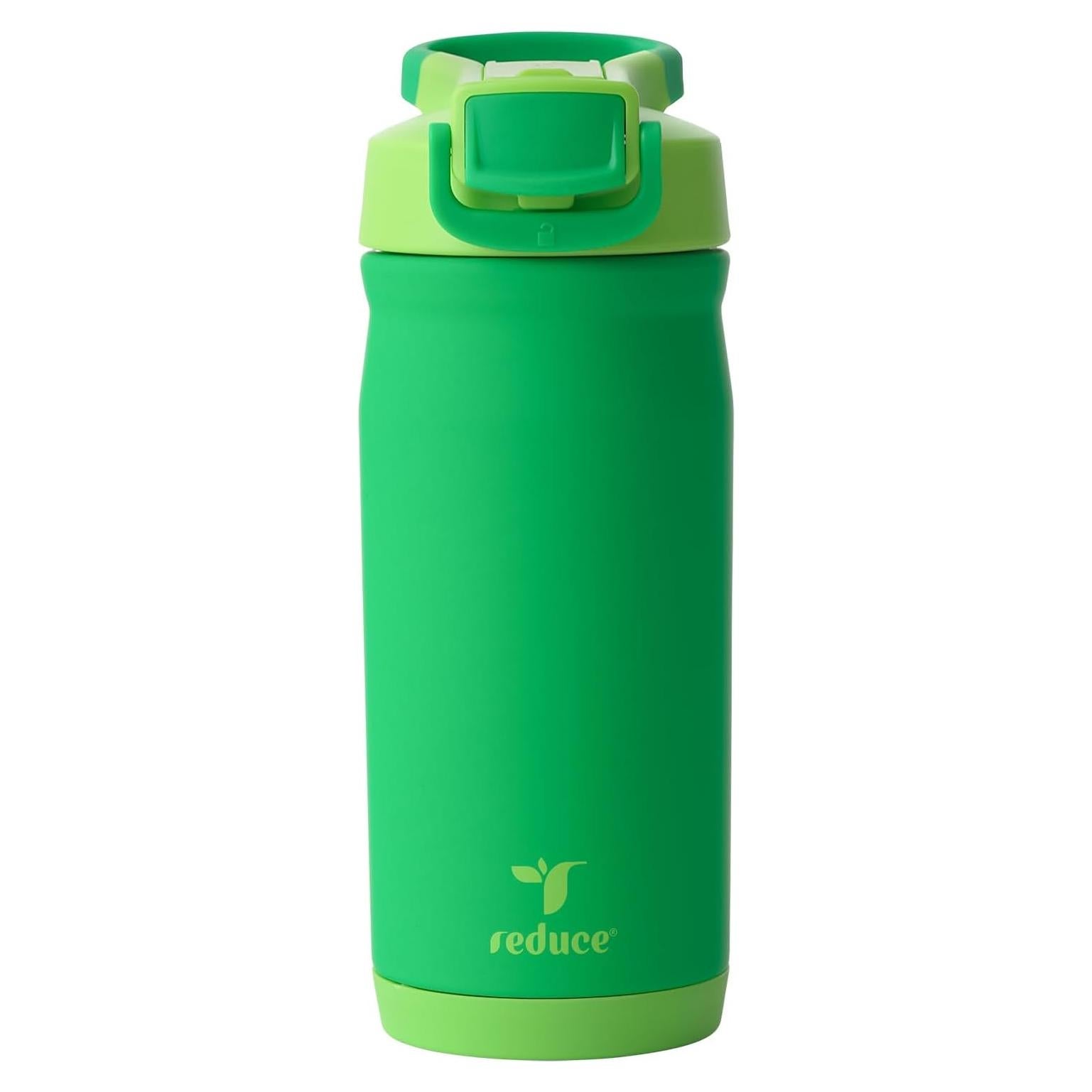 Botella de Agua Aislada REDUCE 414 ml Acero Inoxidable Verde