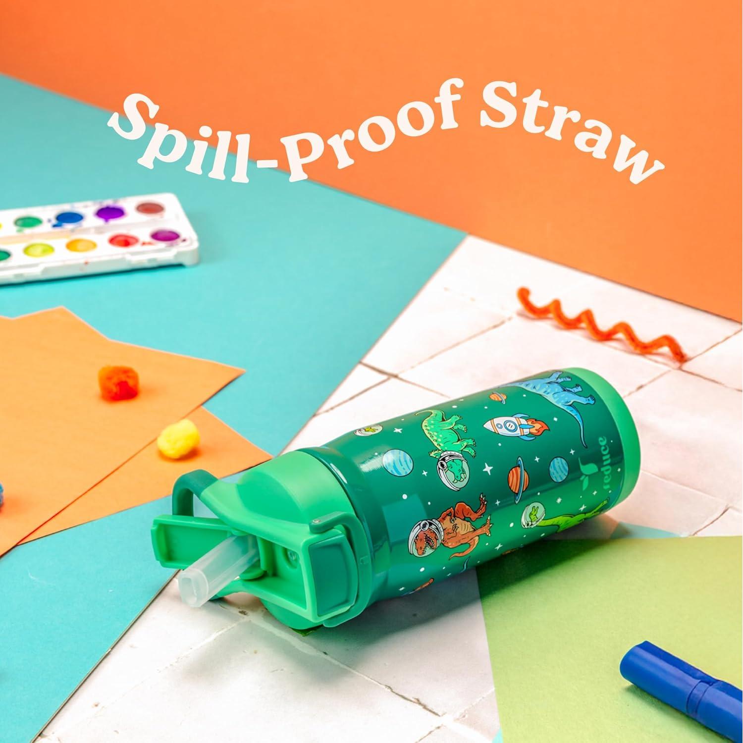 Botella de Agua Aislada REDUCE 414 ml Acero Inoxidable Verde