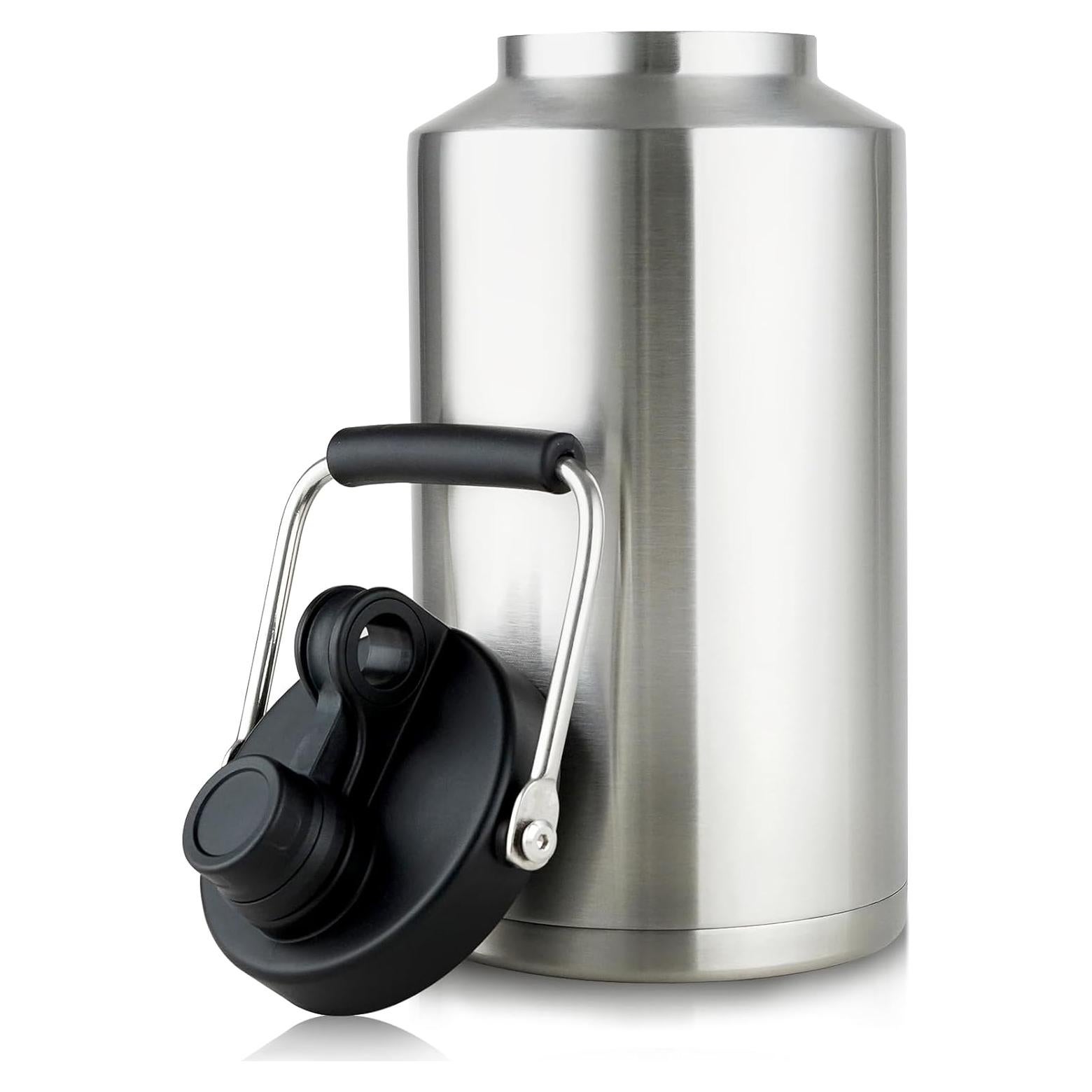 Jarra de Agua Aislada Alathote 1 Galón Acero Inoxidable 128 oz