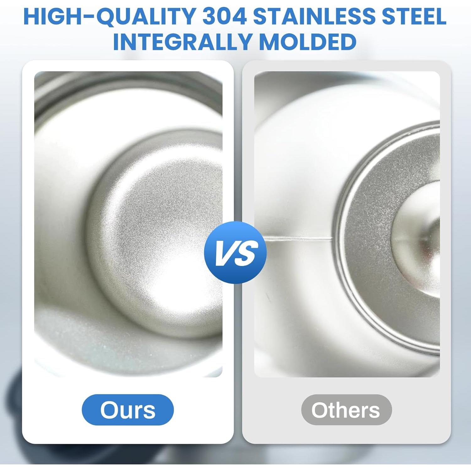 Jarra de Agua Aislada Alathote 1 Galón Acero Inoxidable 128 oz