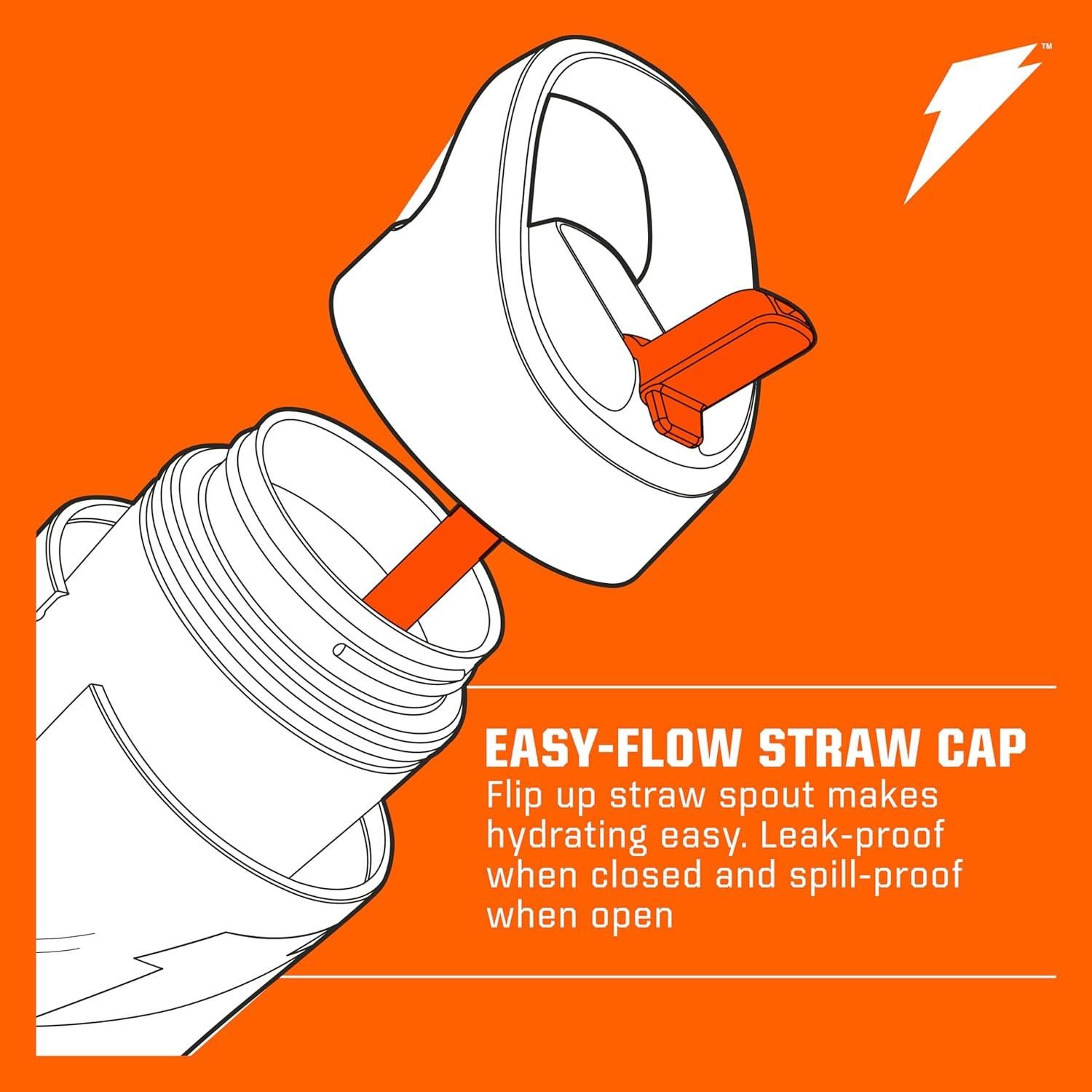 Botella de Agua Gatorade Premium Acero Inoxidable 355ml Roja