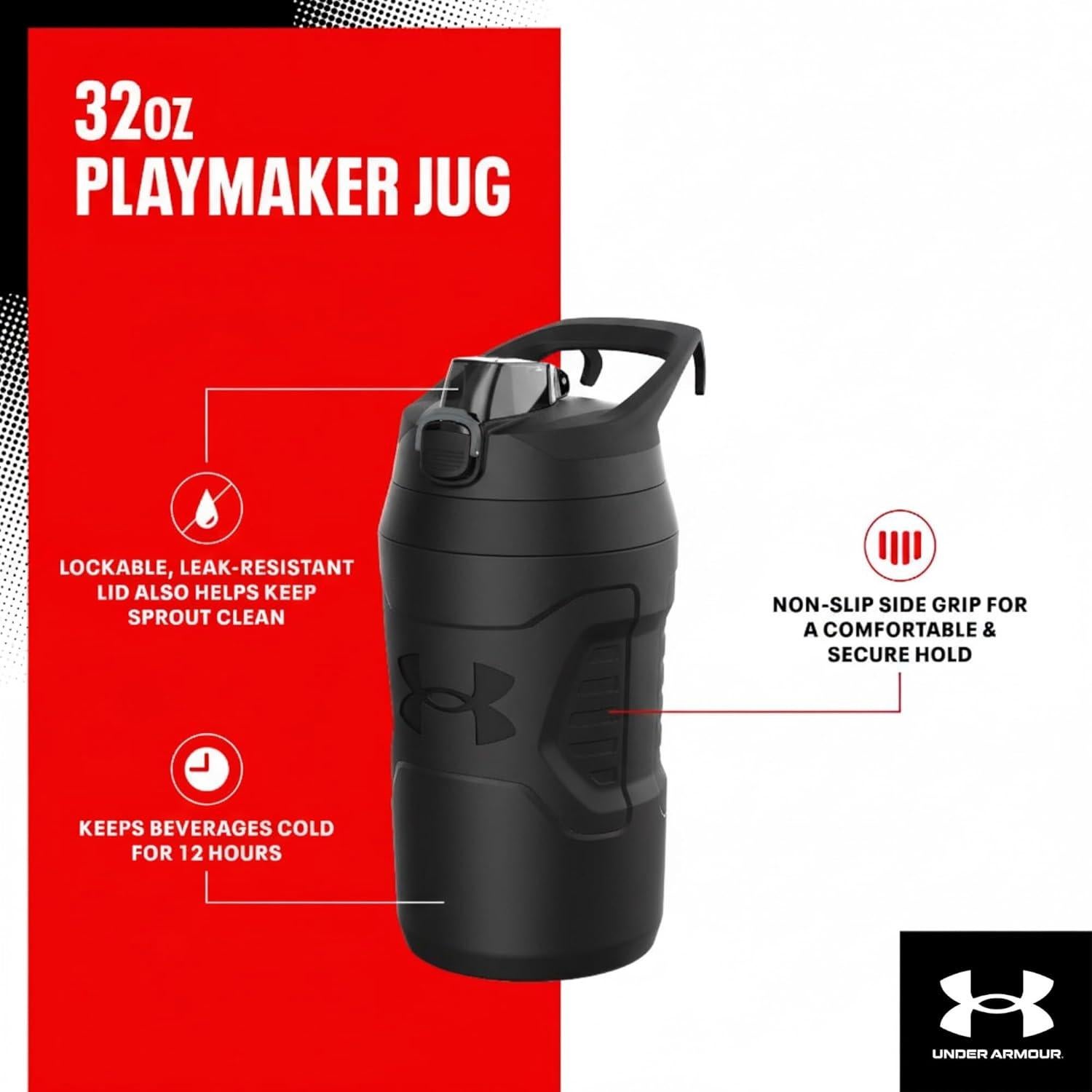 Botella de Agua Aislada Under Armour 32 oz Verde OD Marino