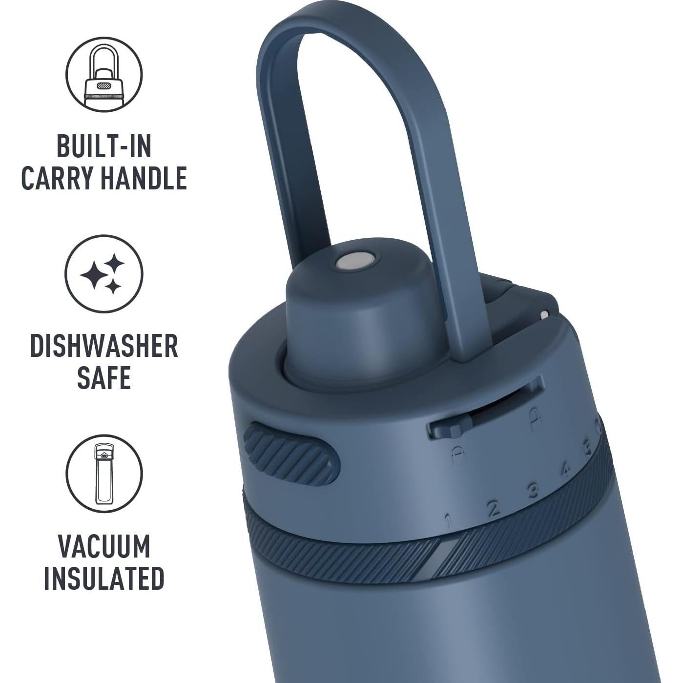 Botella de Hidratación THERMOS Acero Inoxidable 0.71L Pizarra