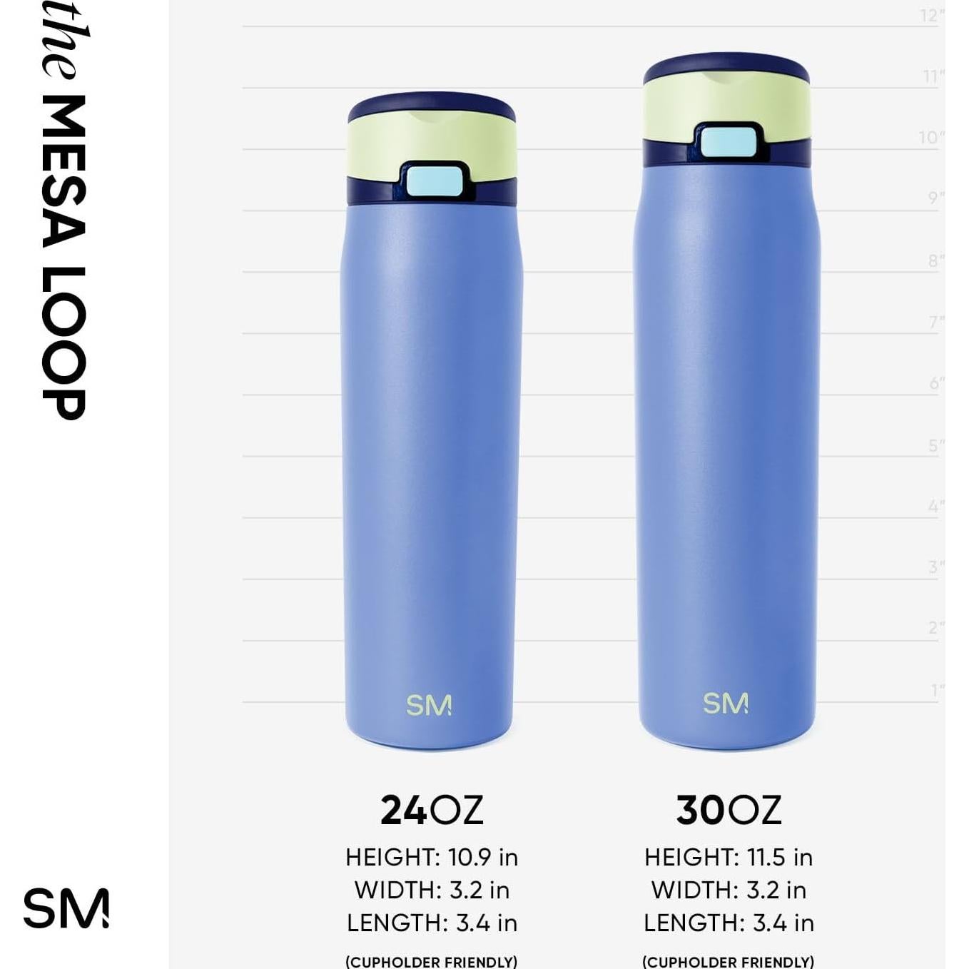 Botella de Agua Simple Modern Mesa Loop 24oz Acero Inoxidable