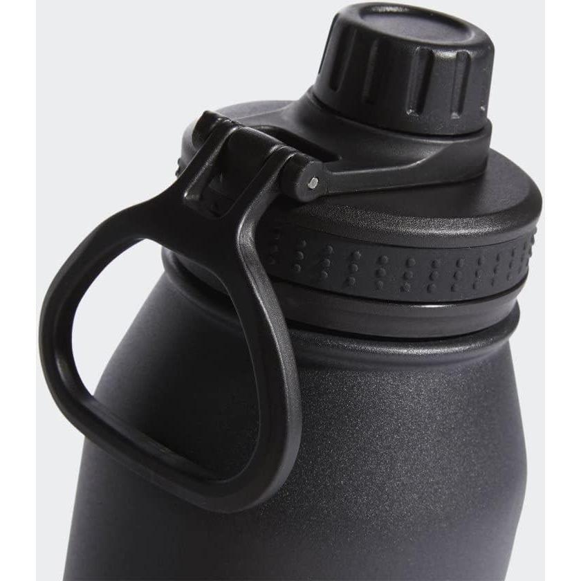Botella de Agua adidas 1L Acero Inoxidable Doble Pared Negra