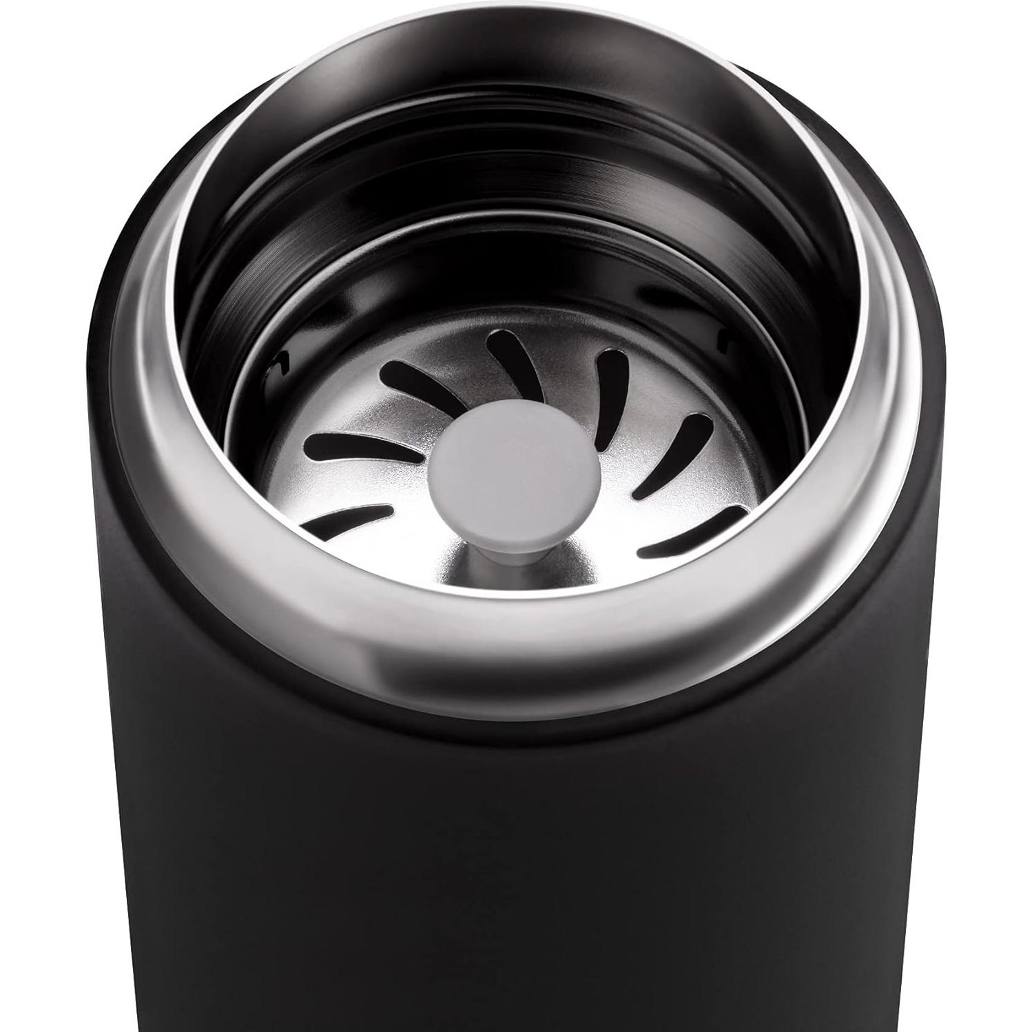 Taza de café Fellow Carter Move 355 ml acero inoxidable negro