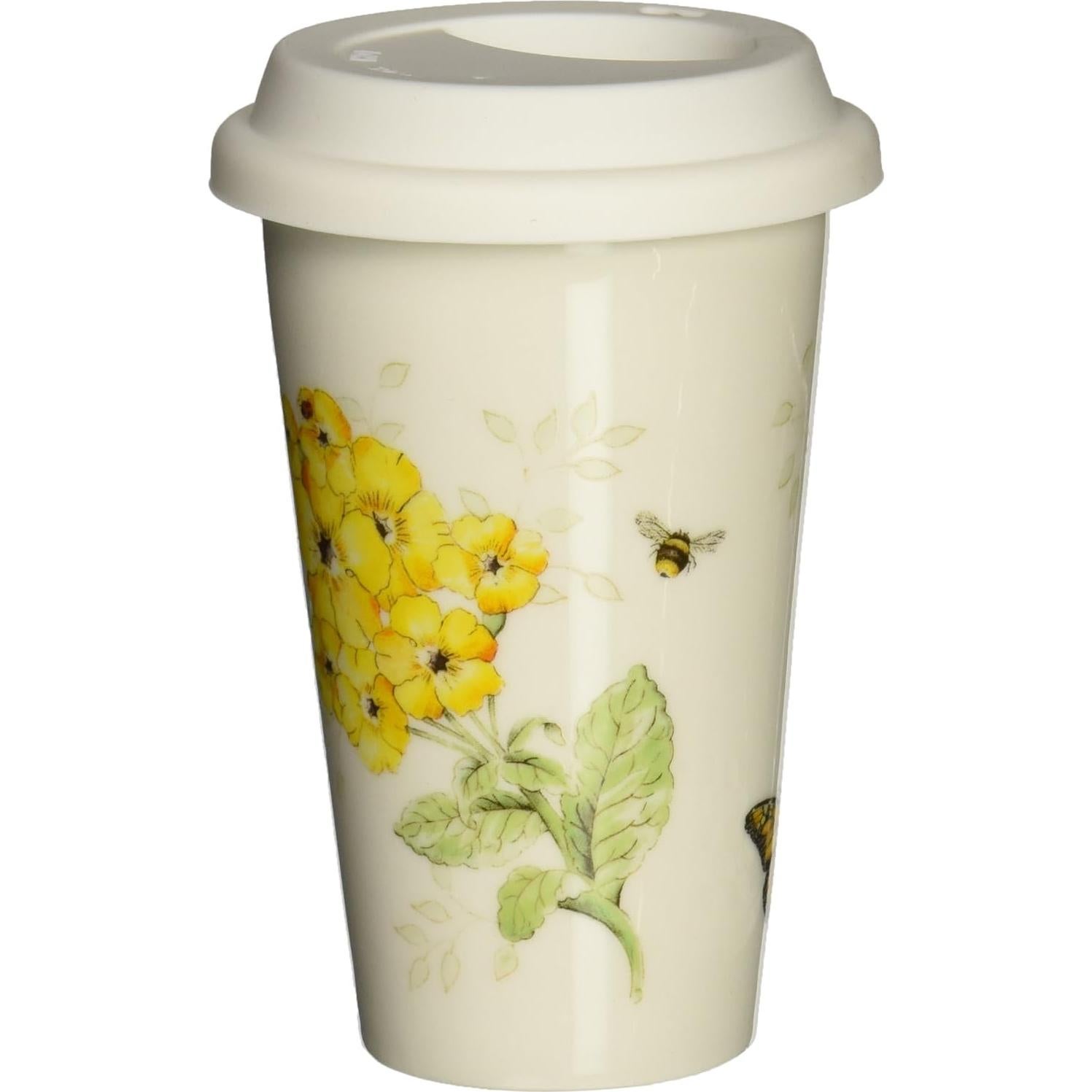 Taza Térmica de Viaje Lenox Mariposa Prado 295ml Multicolor