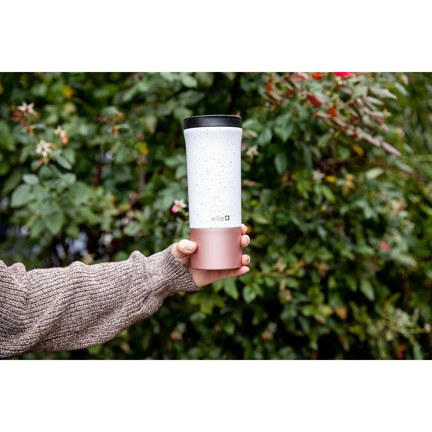 Taza de Viaje Ello Miri 16oz Acero Inoxidable Aislada