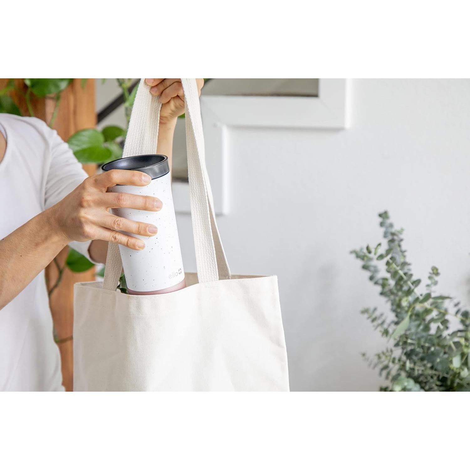 Taza de Viaje Ello Miri 16oz Acero Inoxidable Aislada