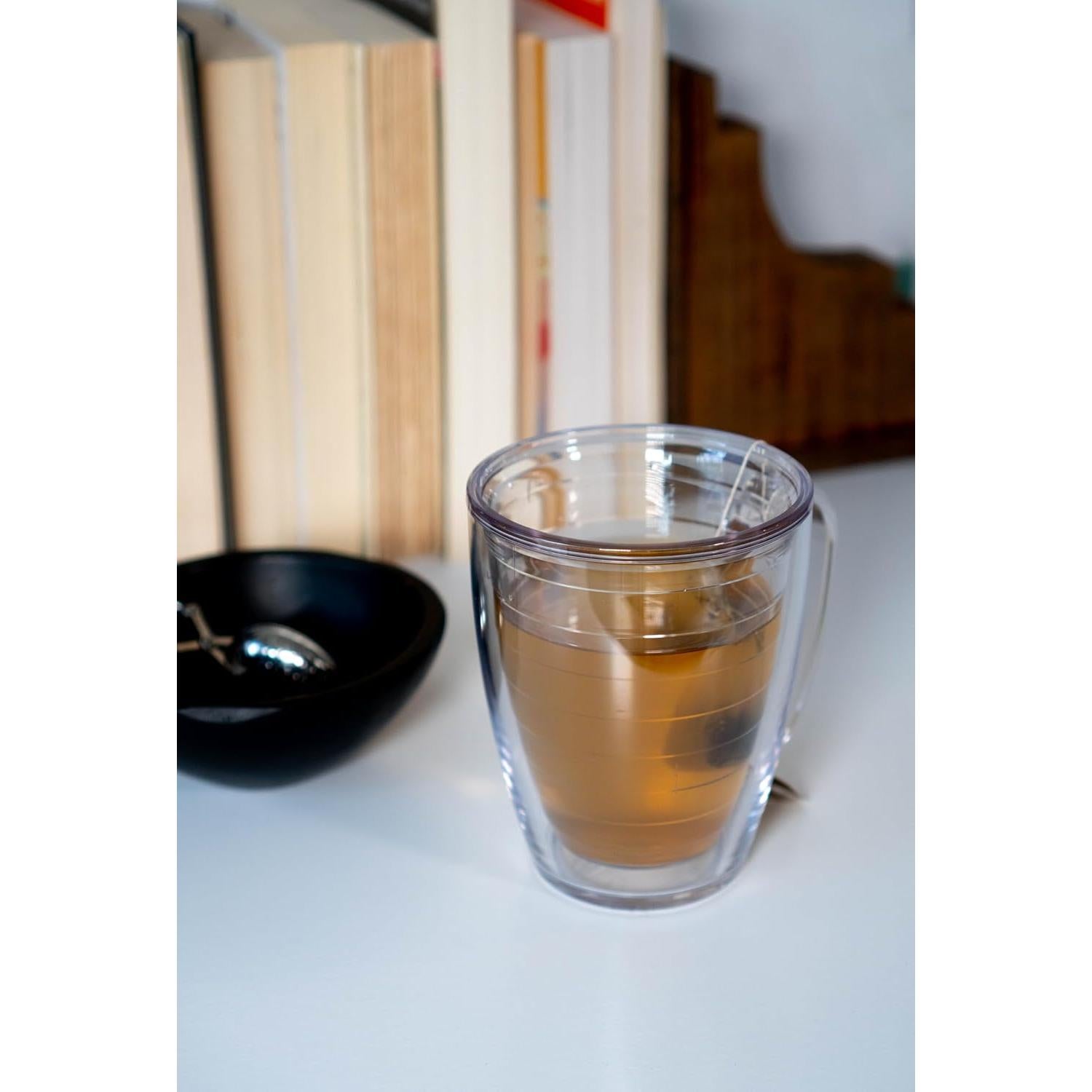 Vaso Aislado Tervis 16oz Claro Doble Pared Hecho en EE. UU.