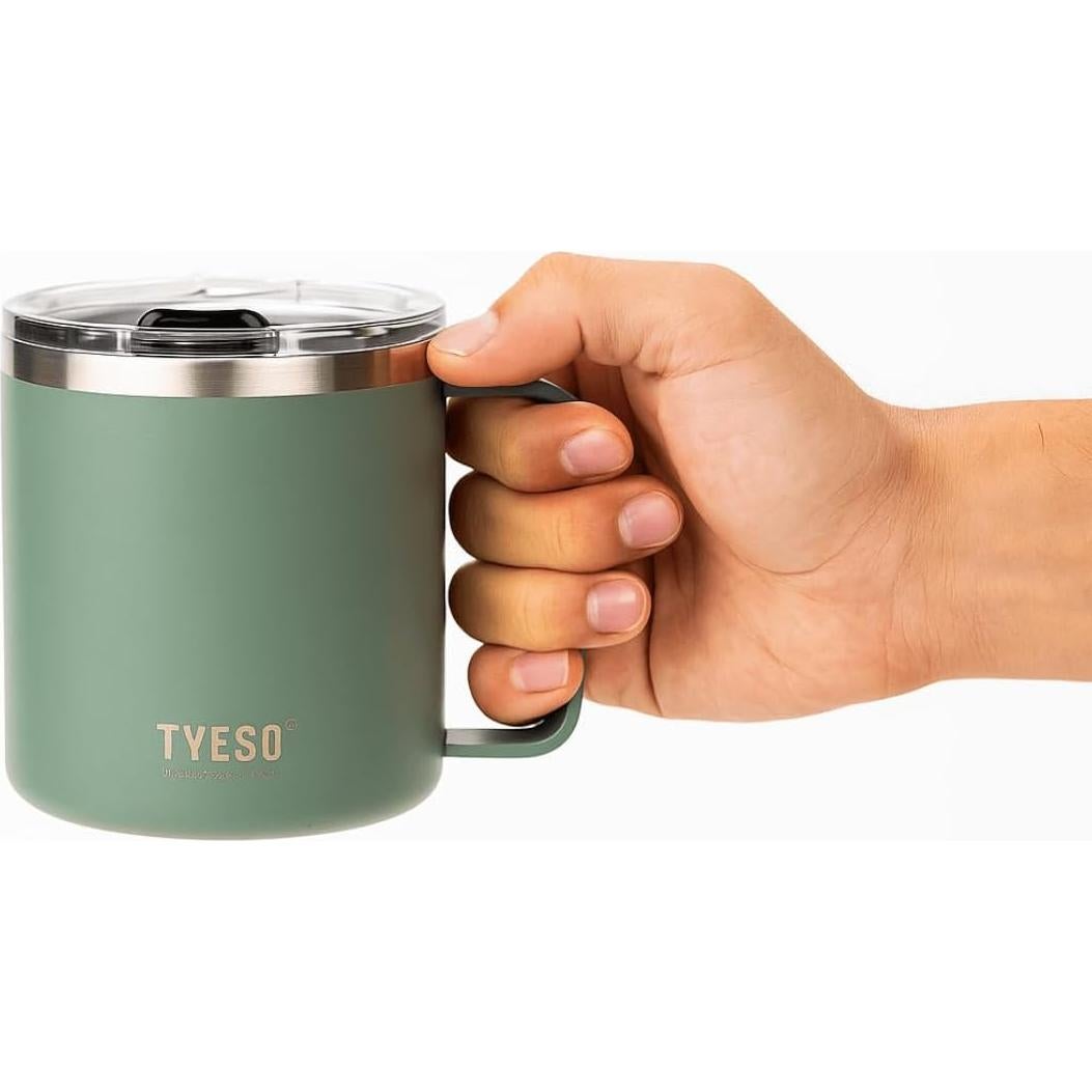 Taza Térmica Aislada Predate 397 ml con Asa y Tapa Deslizante