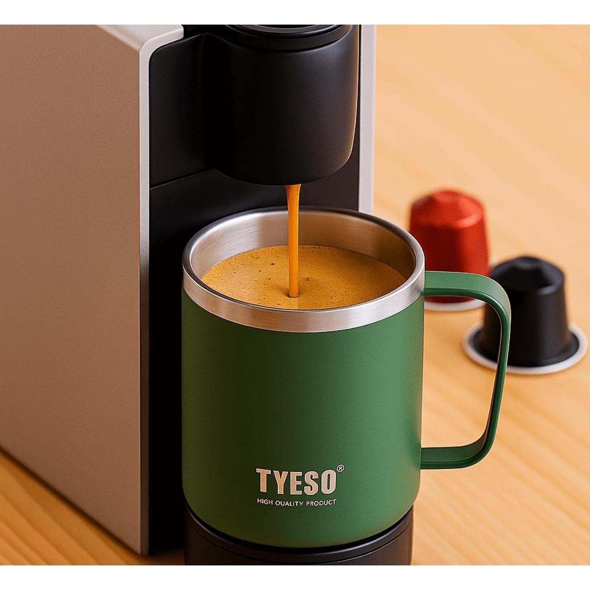 Taza Térmica Aislada Predate 397 ml con Asa y Tapa Deslizante