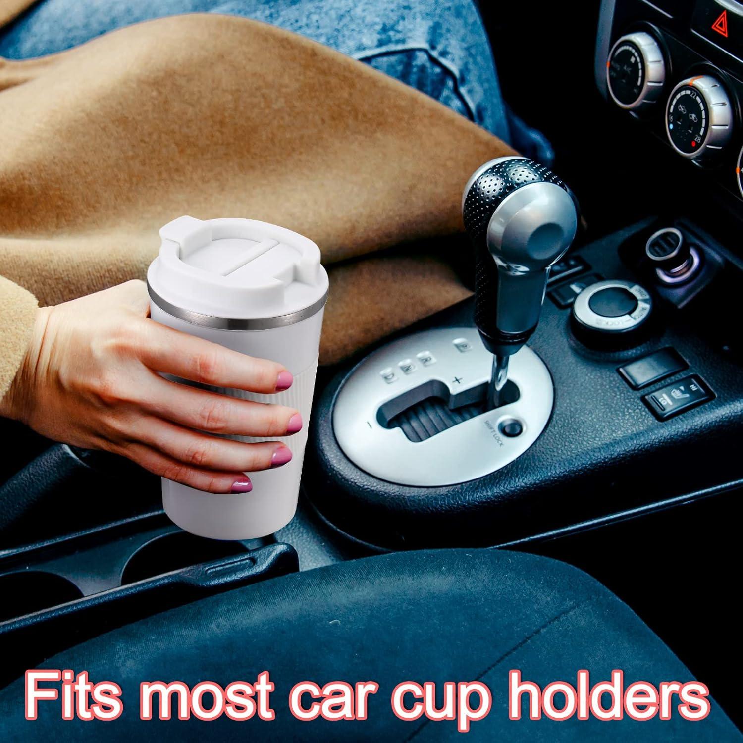 Taza de Viaje Aislada Foaincore 6 Pcs 380 ml Acero Inoxidable