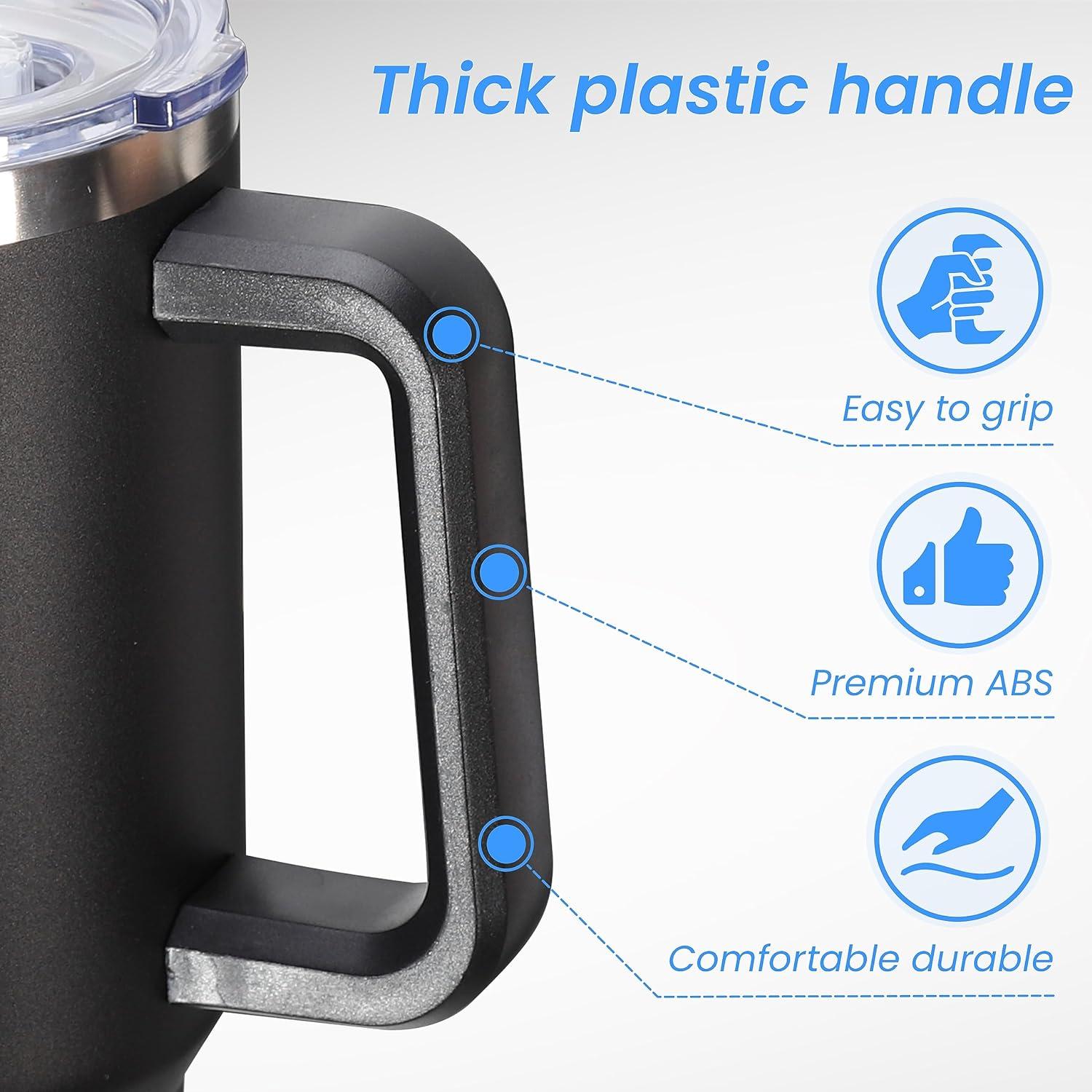 Taza Aislada de Acero Inoxidable DOMICARE 1.18 L Negra