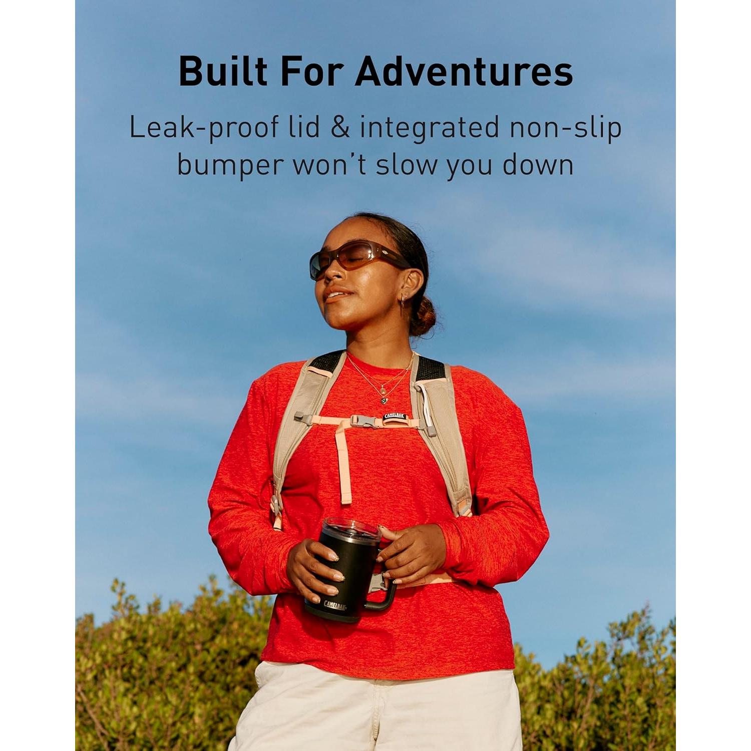 Taza Aislada CamelBak Thrive 0.47L Acero Inoxidable Cielo Púrpura