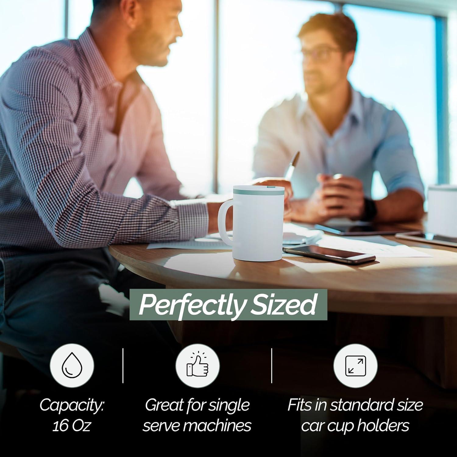 Taza de escritorio Copco 0.47L - Aislamiento doble pared, BPA libre