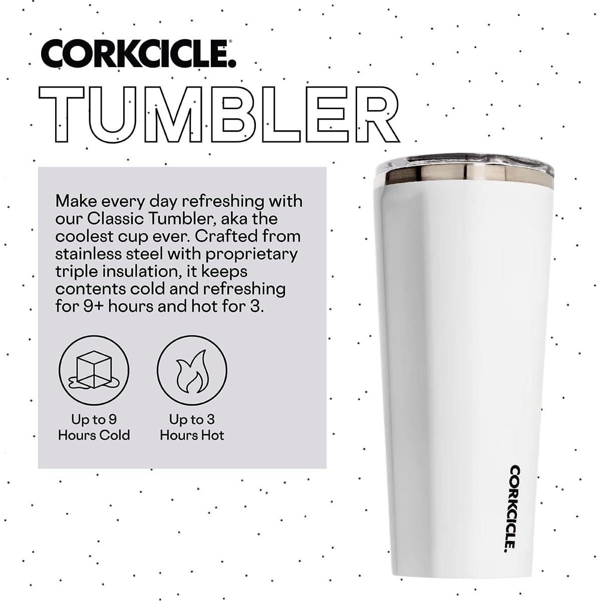 Taza de café Corkcicle Classic 24 oz aislante acero inoxidable