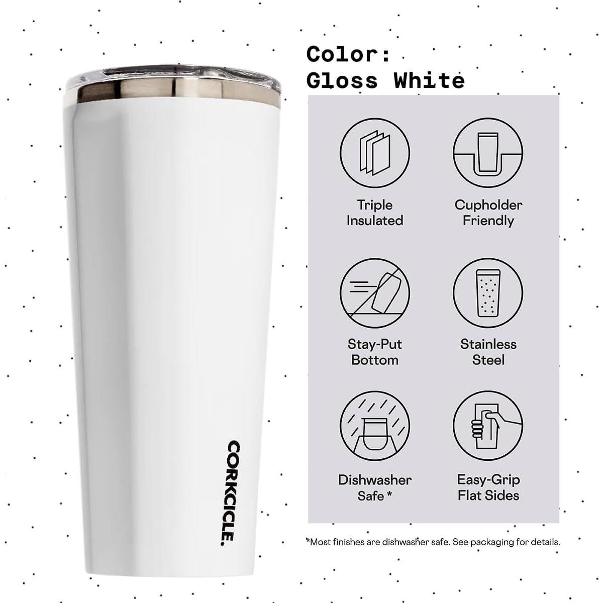 Taza de café Corkcicle Classic 24 oz aislante acero inoxidable