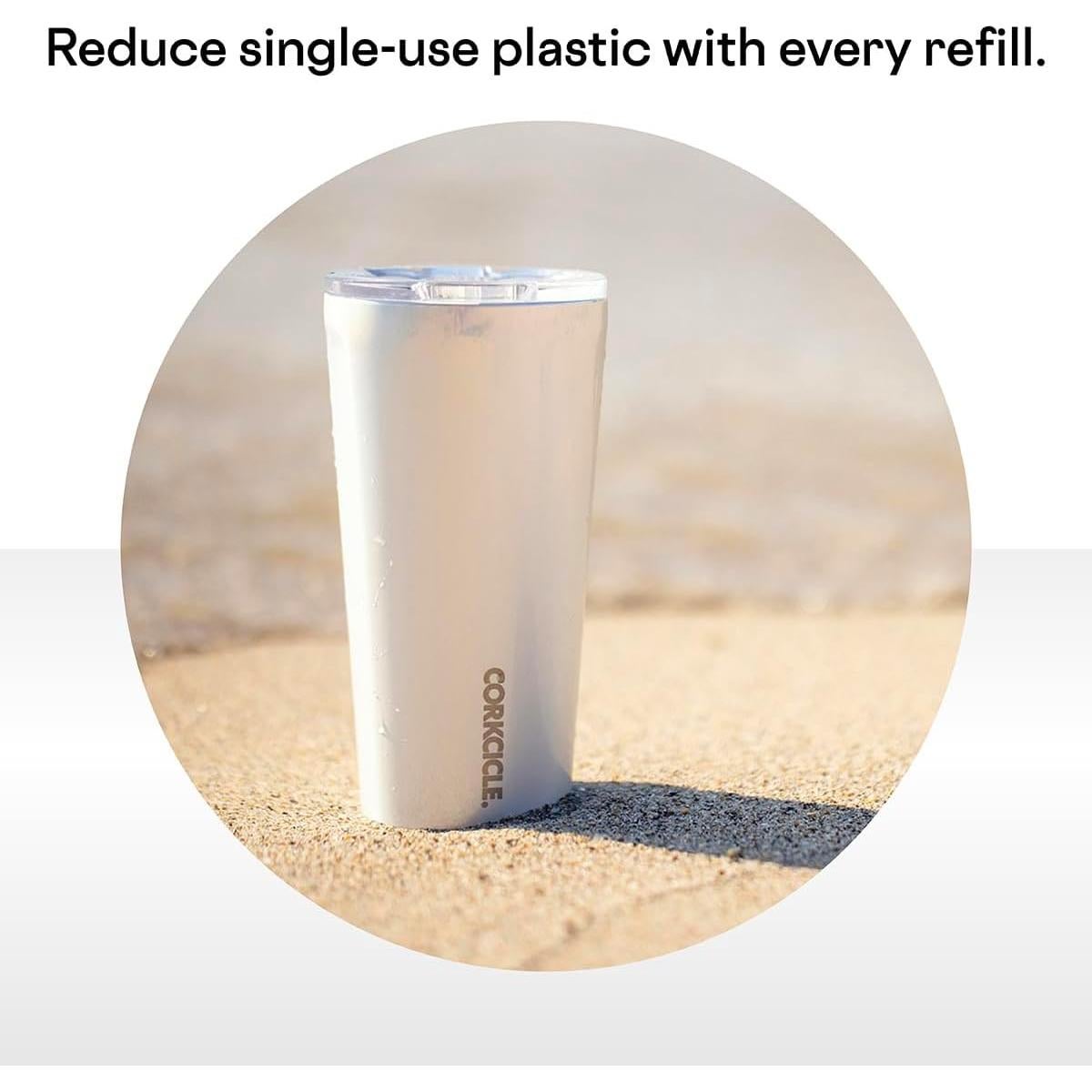 Taza de café Corkcicle Classic 24 oz aislante acero inoxidable