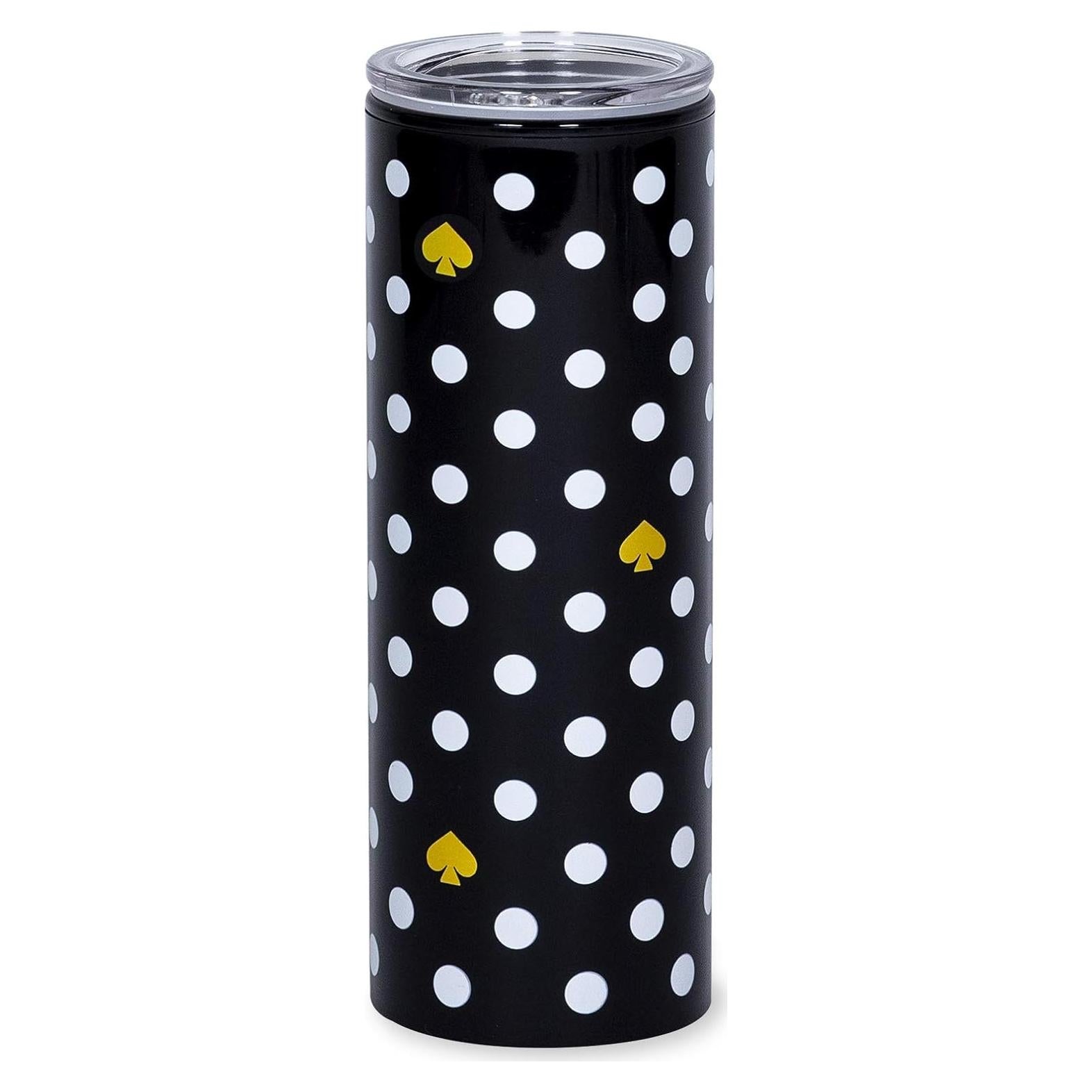 Taza de Viaje Aislada Kate Spade 473ml Lunares Doble Pared
