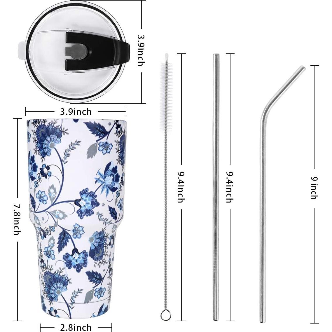 Taza Aislante SYACOT 30 oz Acero Inoxidable Doble Pared