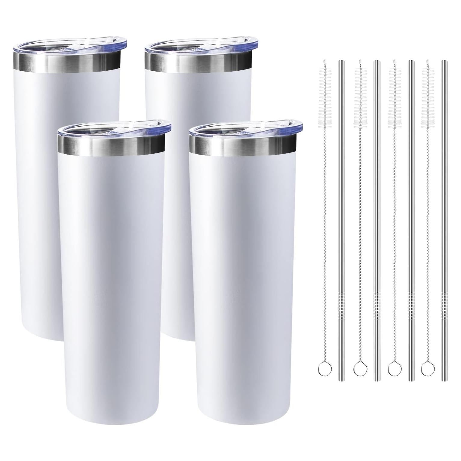 Vasos de Acero Inoxidable 20 oz FristChoice - Paquete de 4