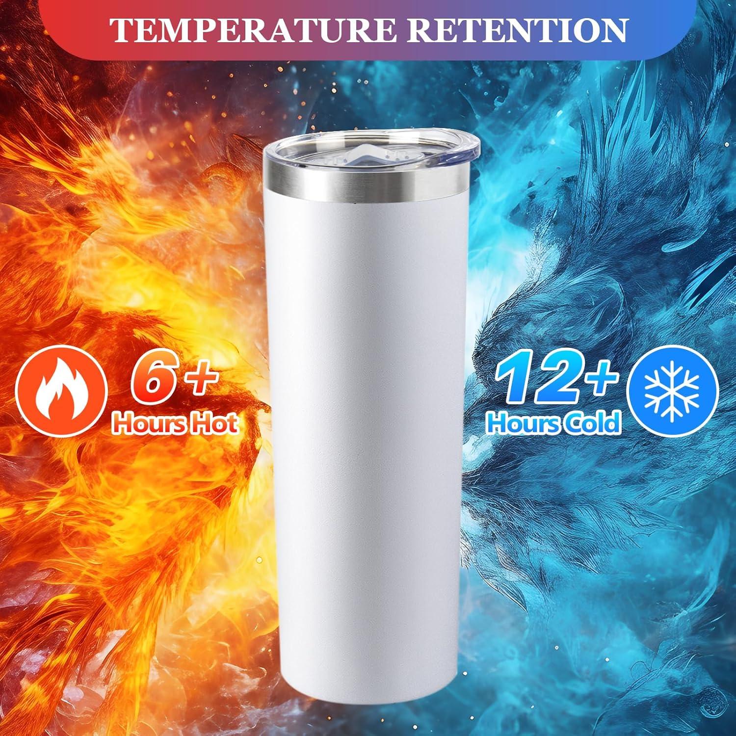 Vasos de Acero Inoxidable 20 oz FristChoice - Paquete de 4