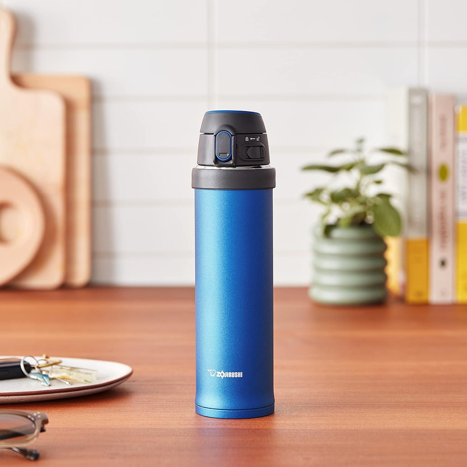 Taza Acero Inoxidable Zojirushi Flip-and-Go 0.59L Azul Cobalto