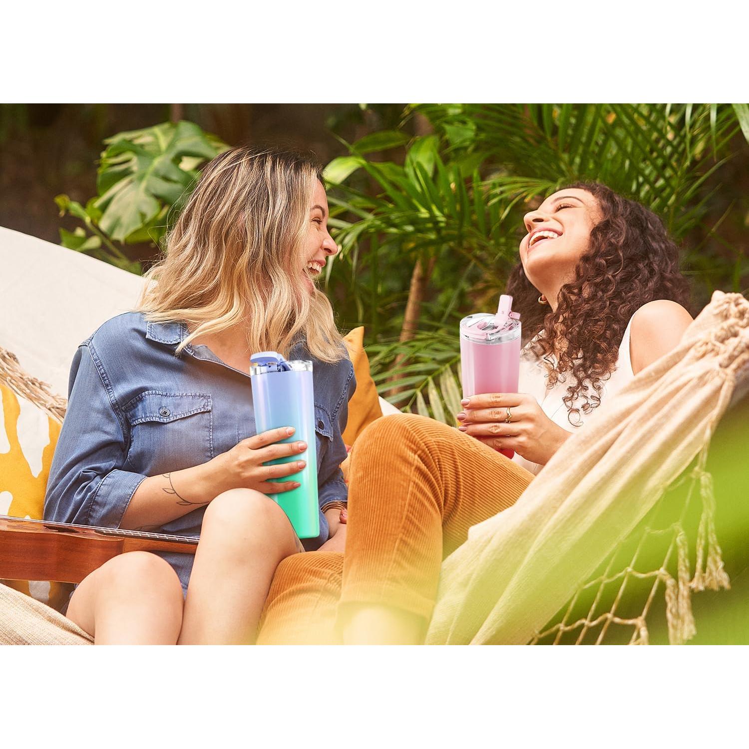 Taza de Café de Viaje Meoky 710 ml Acero Inoxidable Aislada