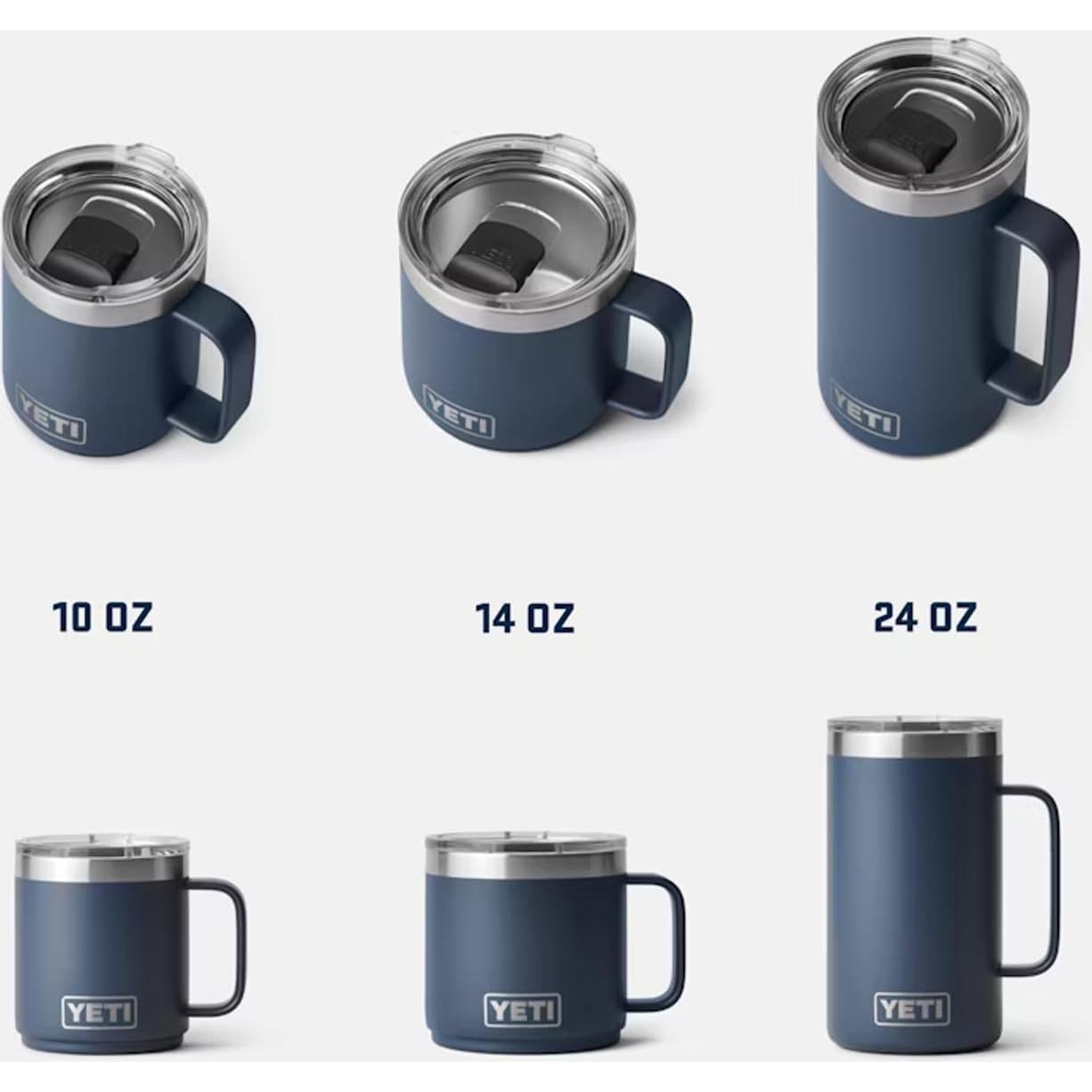 Taza Aislada al Vacío YETI 24 oz Taupe Cabo con Tapa MagSlider