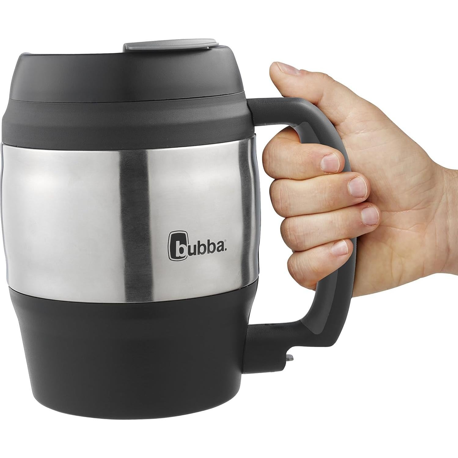 Taza Aislada Bubba 52 oz (1.54 L) Negra, Libre de BPA