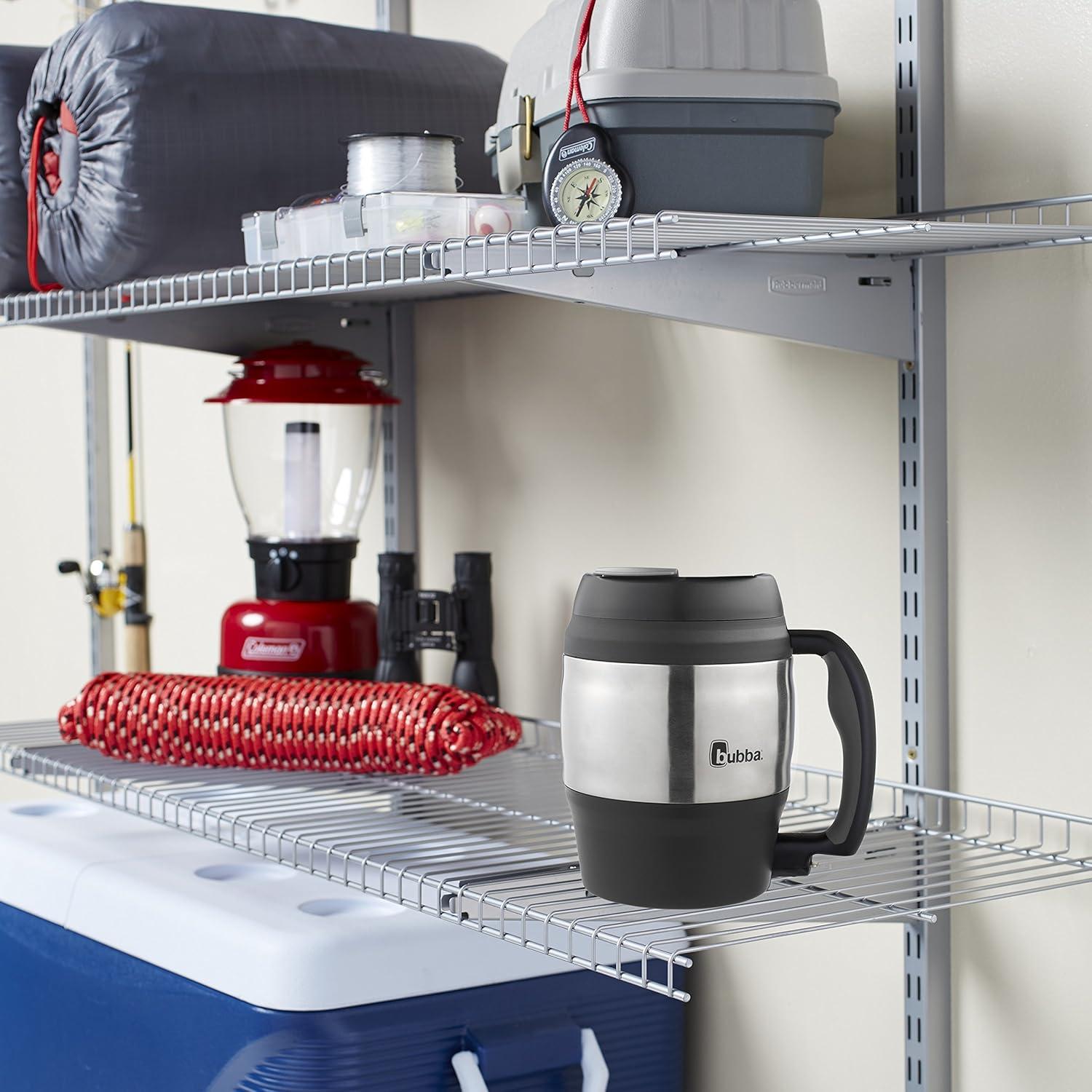 Taza Aislada Bubba 52 oz (1.54 L) Negra, Libre de BPA