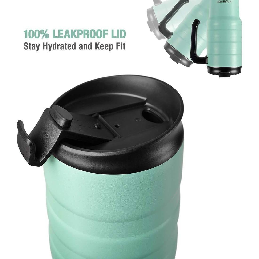 Taza de Viaje HAUSHOF 710 ml Acero Inoxidable Aislada