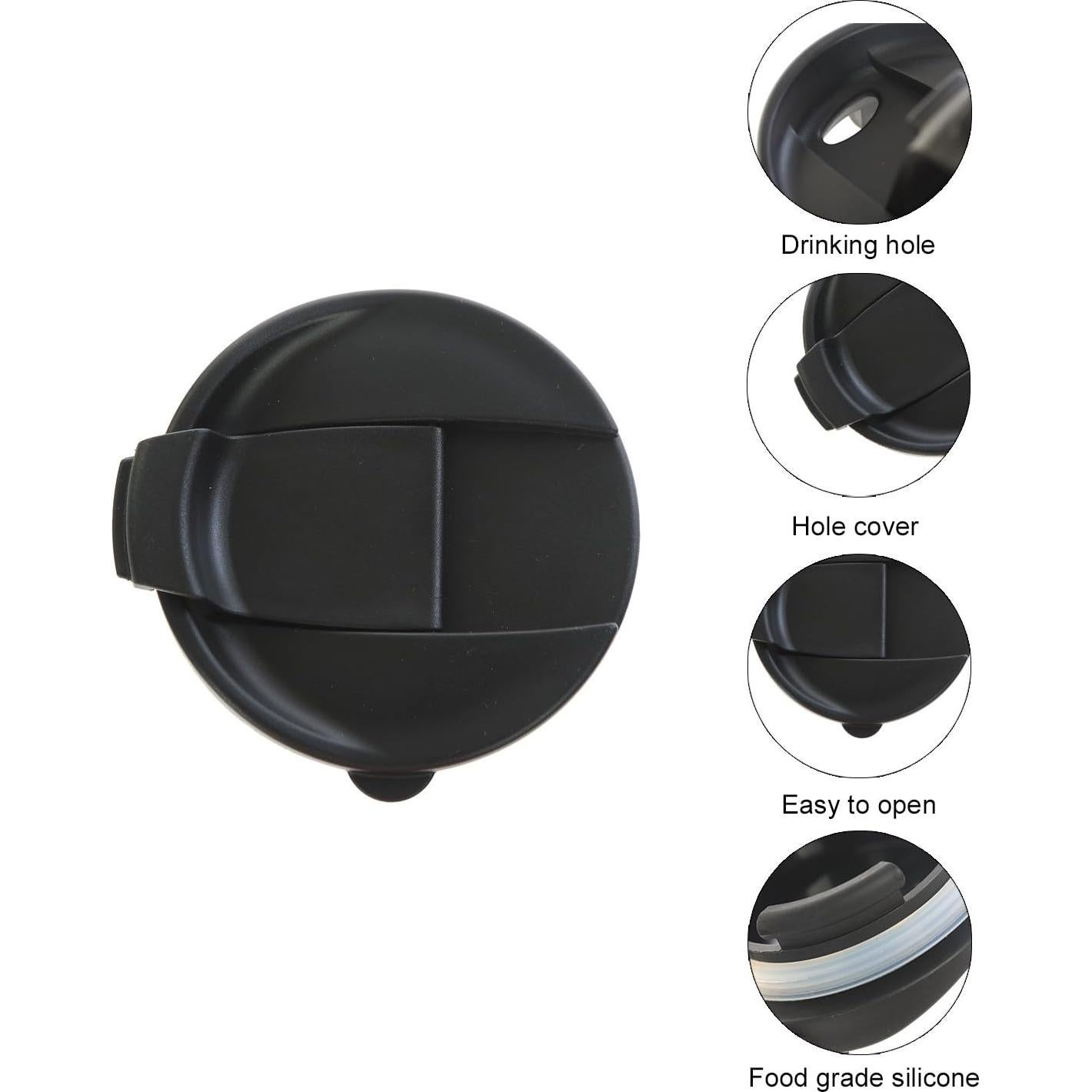 Taza de Cerámica para Viaje Topadorn 0.5L con Tapa y Caja