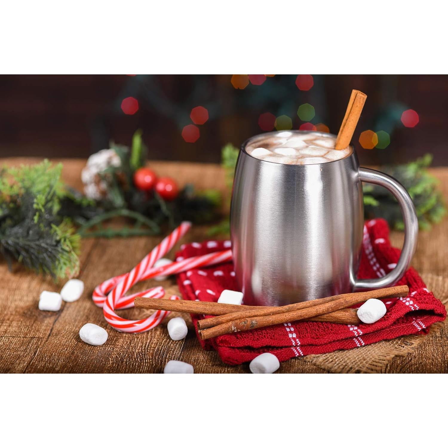 Juego de Tazas de Café Aisladas CHILLOUT LIFE 414 ml - Set de 2