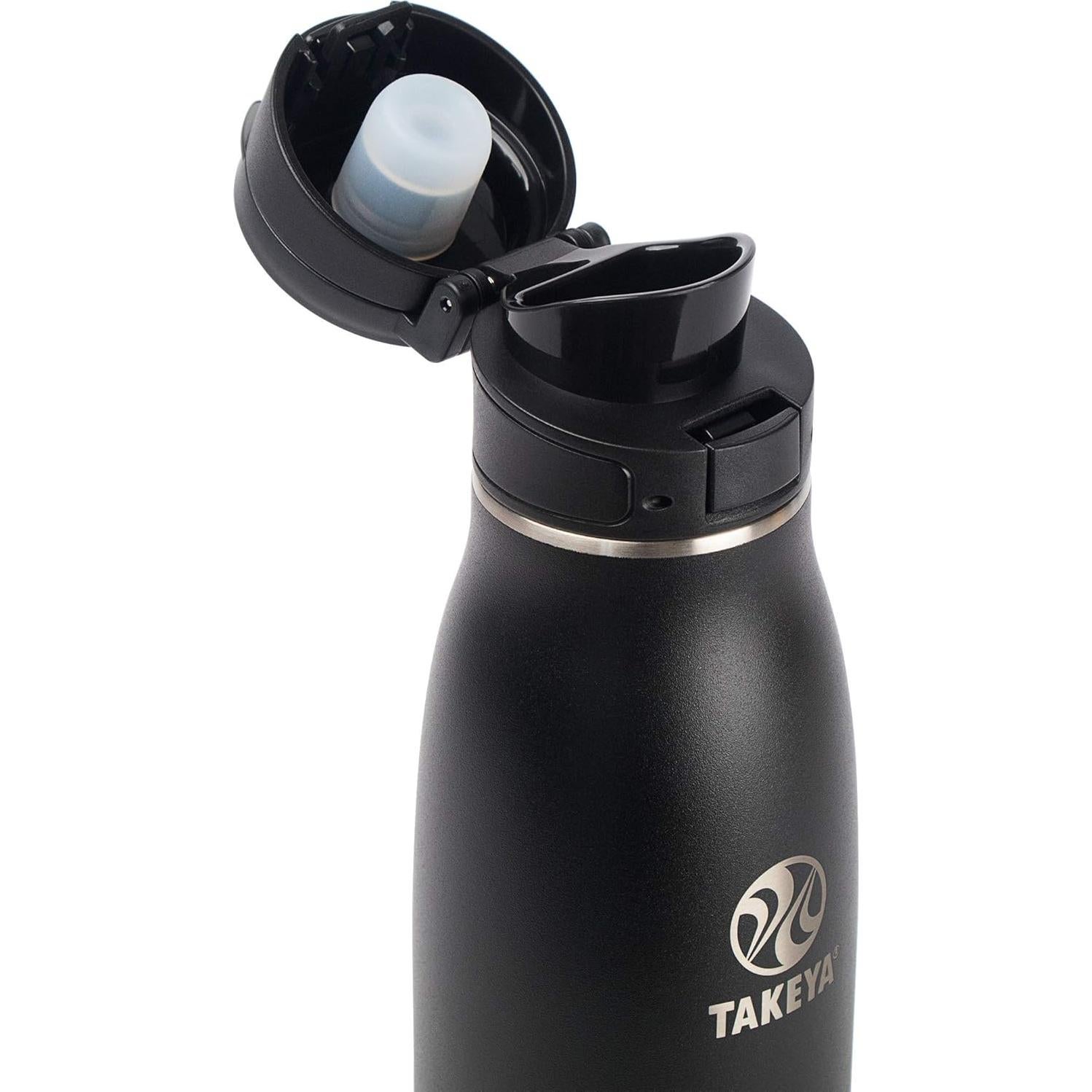 Taza de Viaje Aislada Takeya 0.5L Onyx a Prueba de Fugas