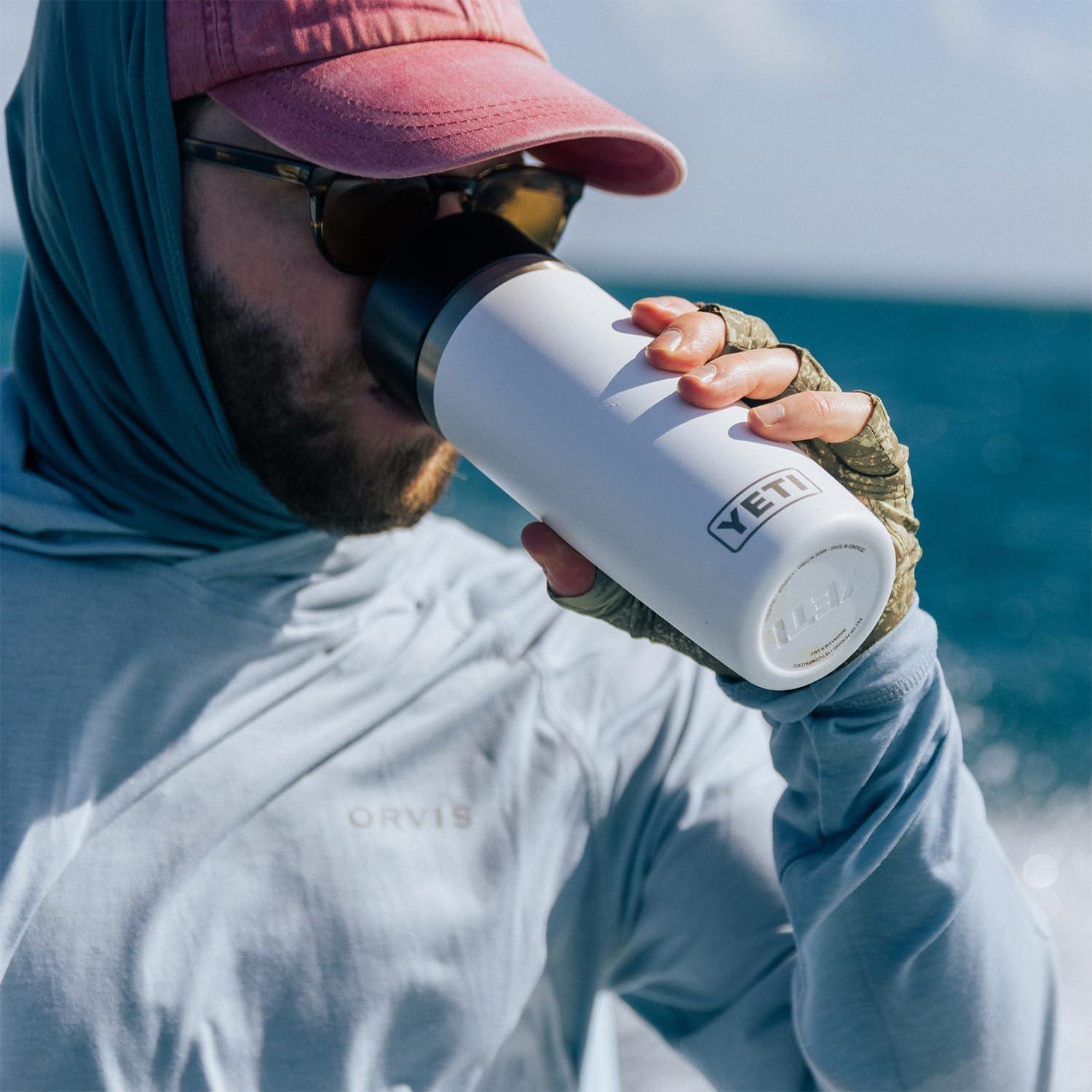 Botella de Viaje YETI Rambler 0.48L Acero Inoxidable Negra