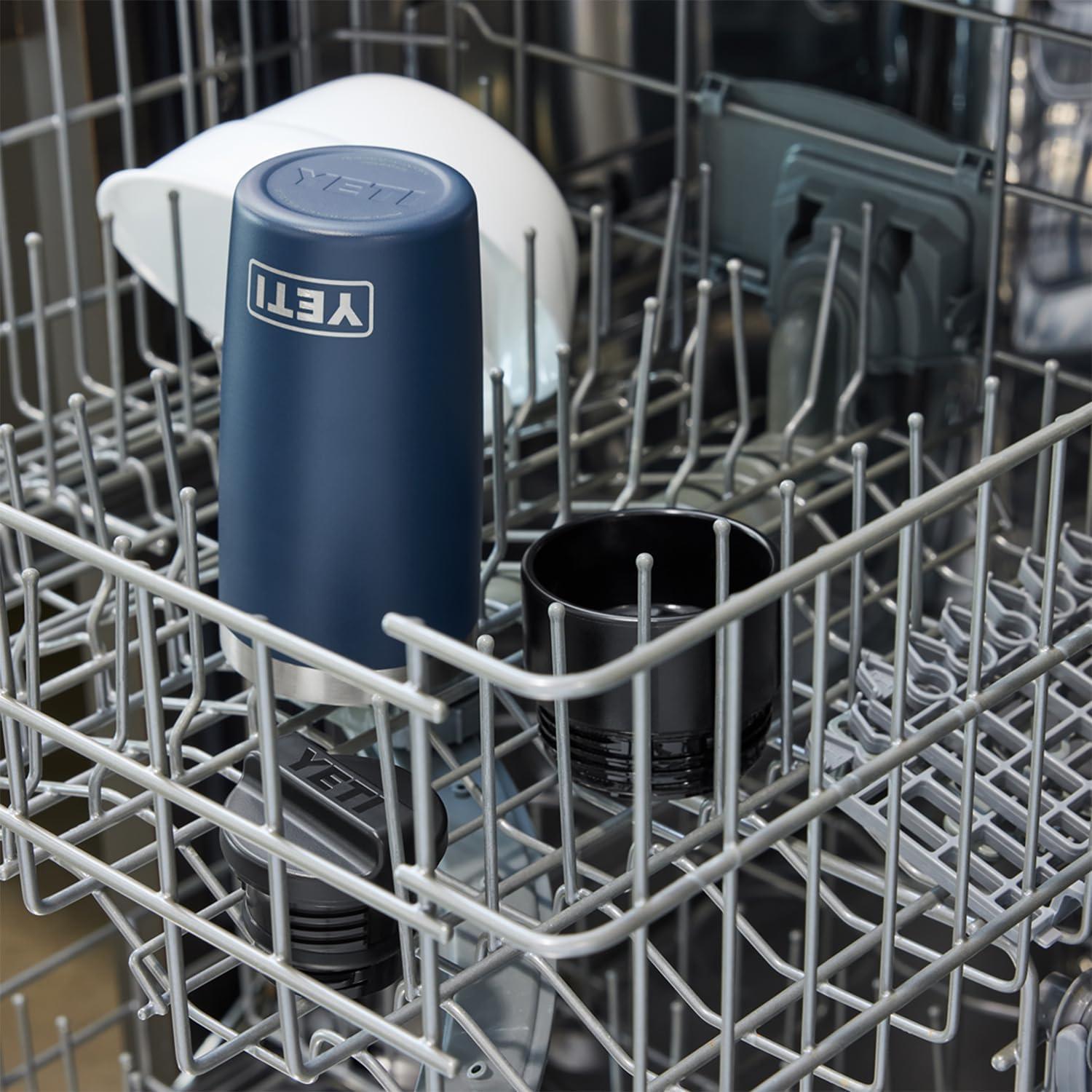 Botella de Viaje YETI Rambler 0.48L Acero Inoxidable Negra