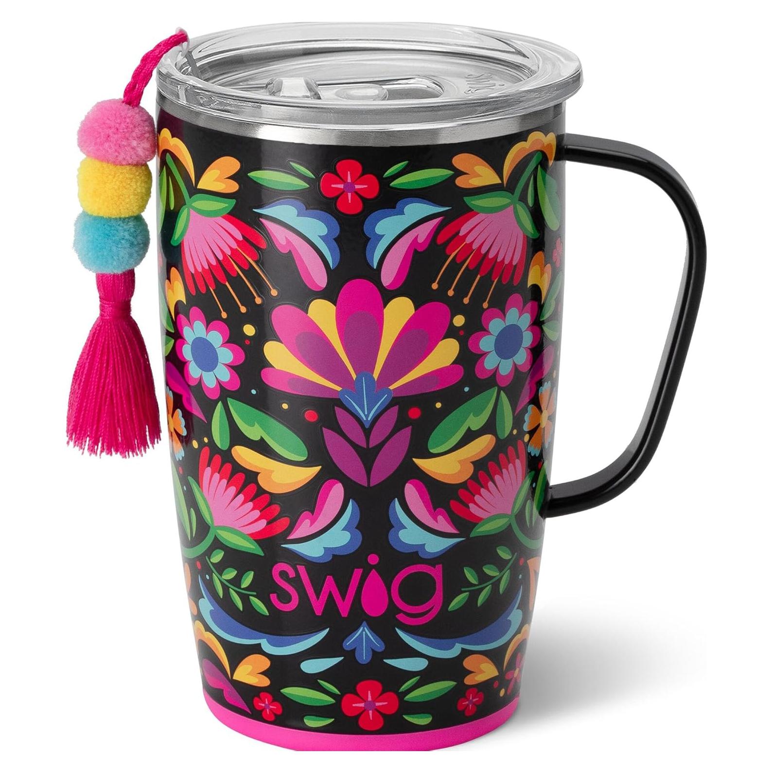 Taza de Viaje Swig Life 18oz Acero Inoxidable Aislada