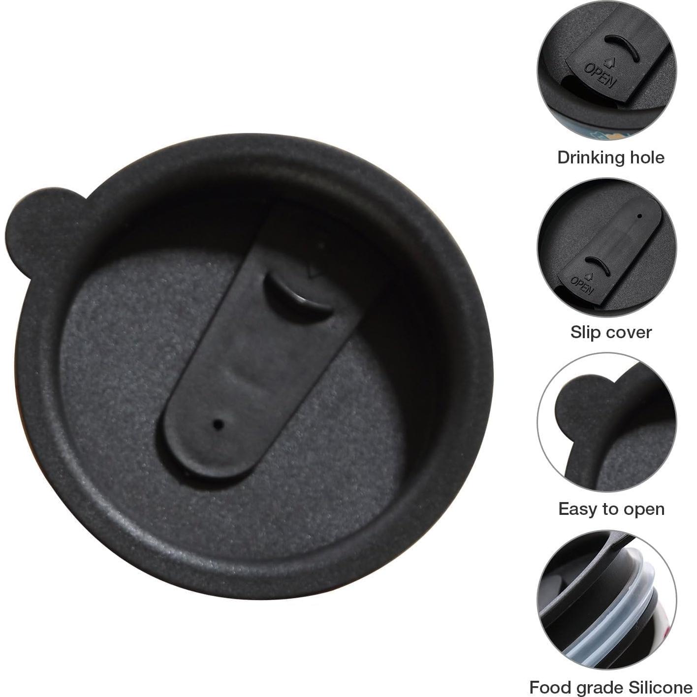 Taza de Viaje Cerámica TZSSP 500ml Diseño Pájaro Apta Lavavajillas