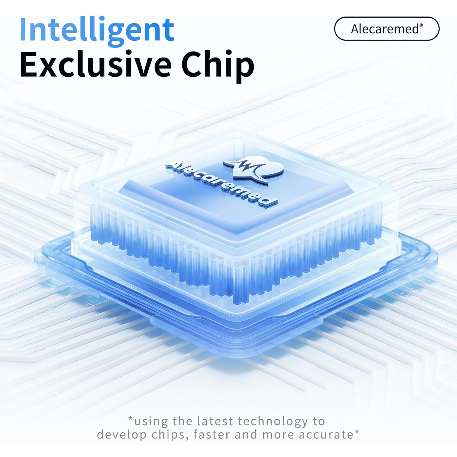 Oxímetro de Pulso Alecaremed YM301 con Pantalla OLED y Memoria